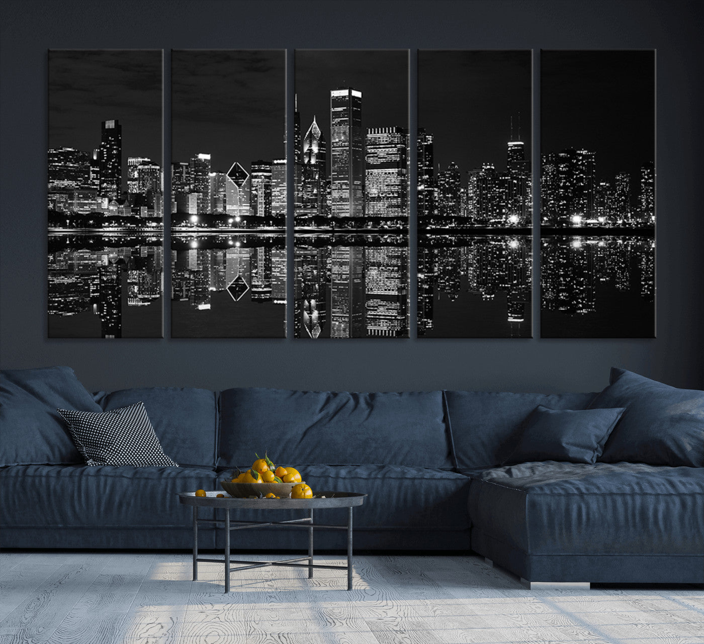 15050-MGV-CV-36X24-Chicago Wall Art Canvas Print