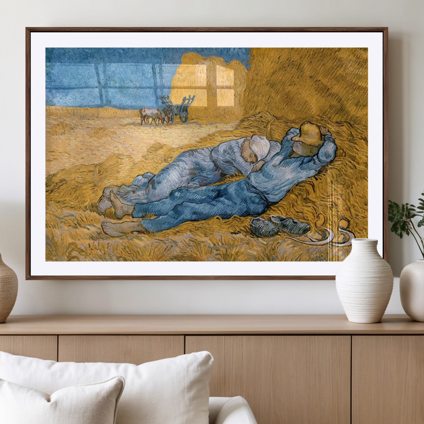 85933-MGV-CV-36X24-Master Artist Vincent Van Gogh Nature Wilderness Illustrs Fine Art Canvas, Van Gogh Nature