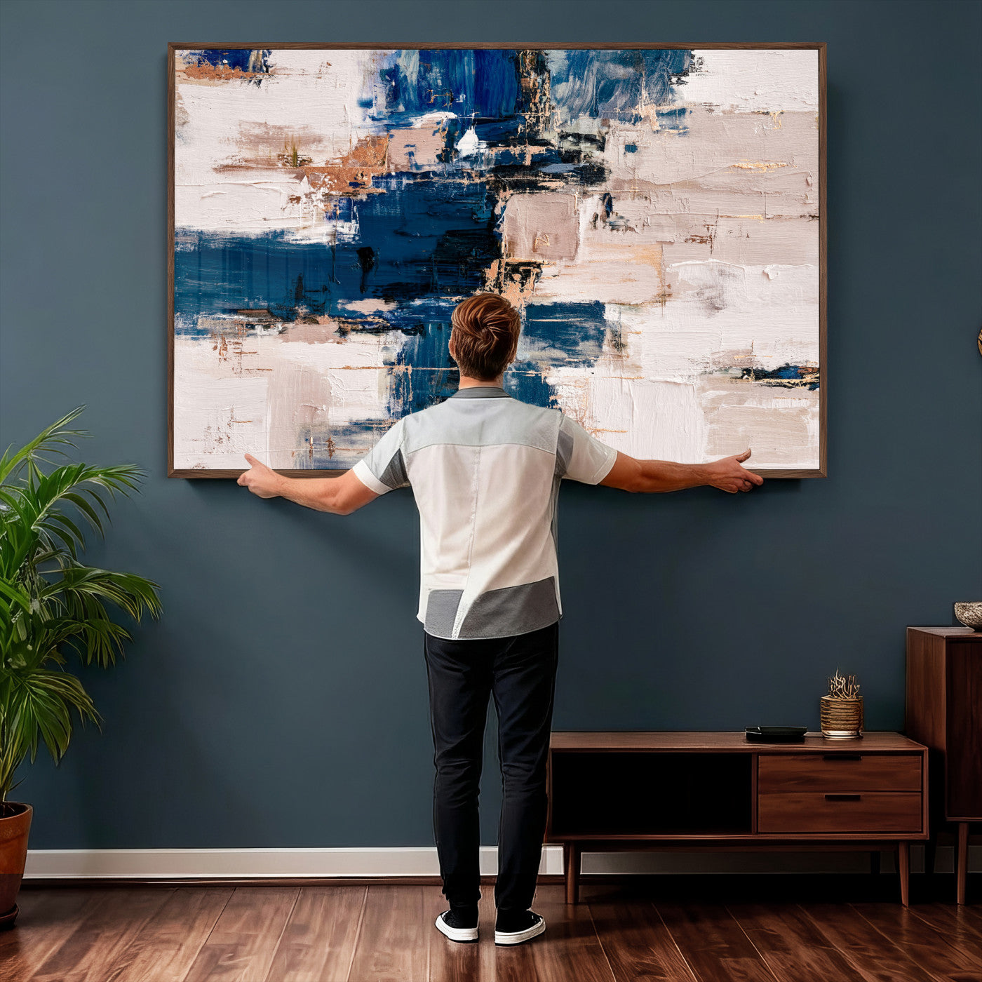 67375610-MGV-CV-36X24 - Abstract Wall Art Canvas Print