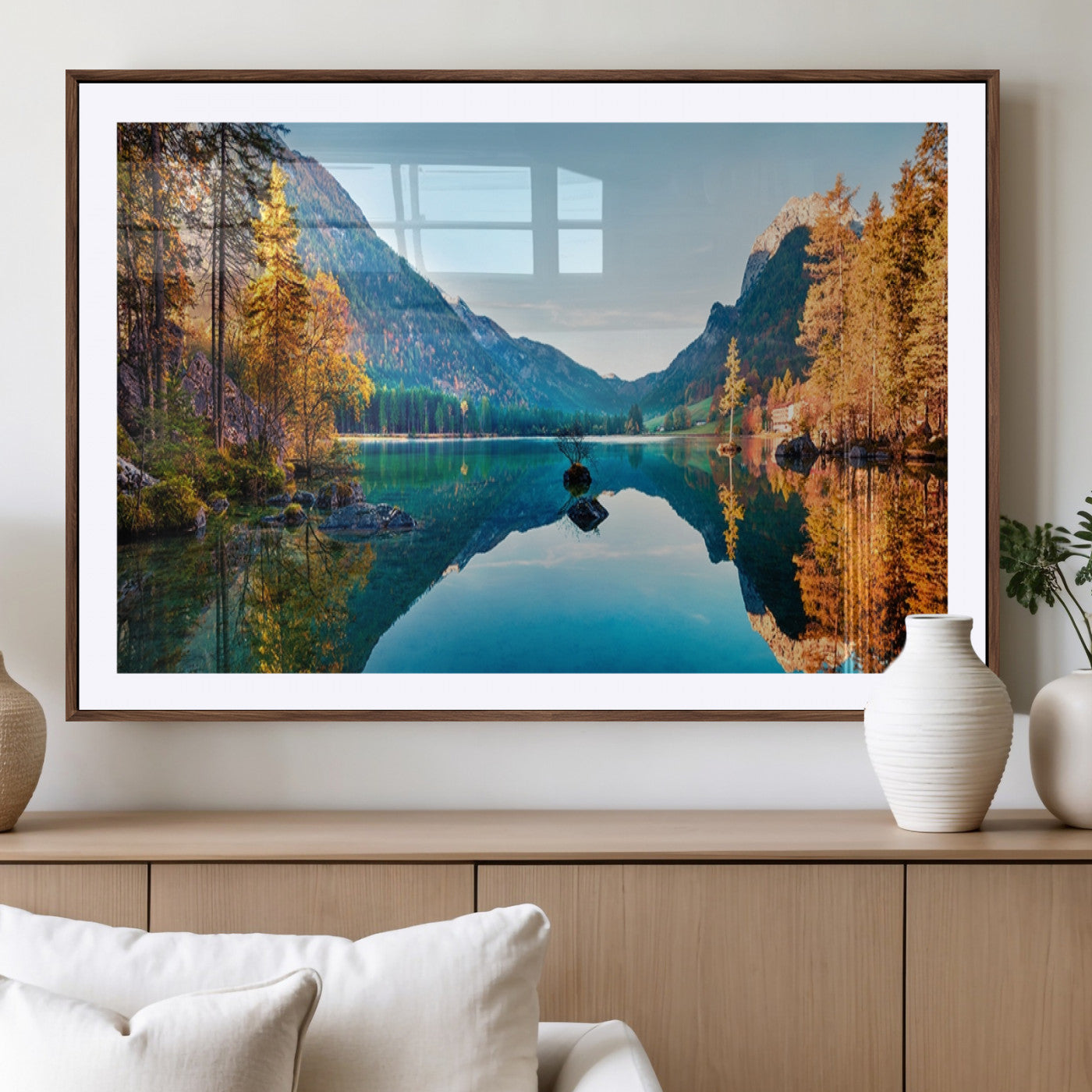-Fantastic Autumn Panorama Wall Art Canvas Print