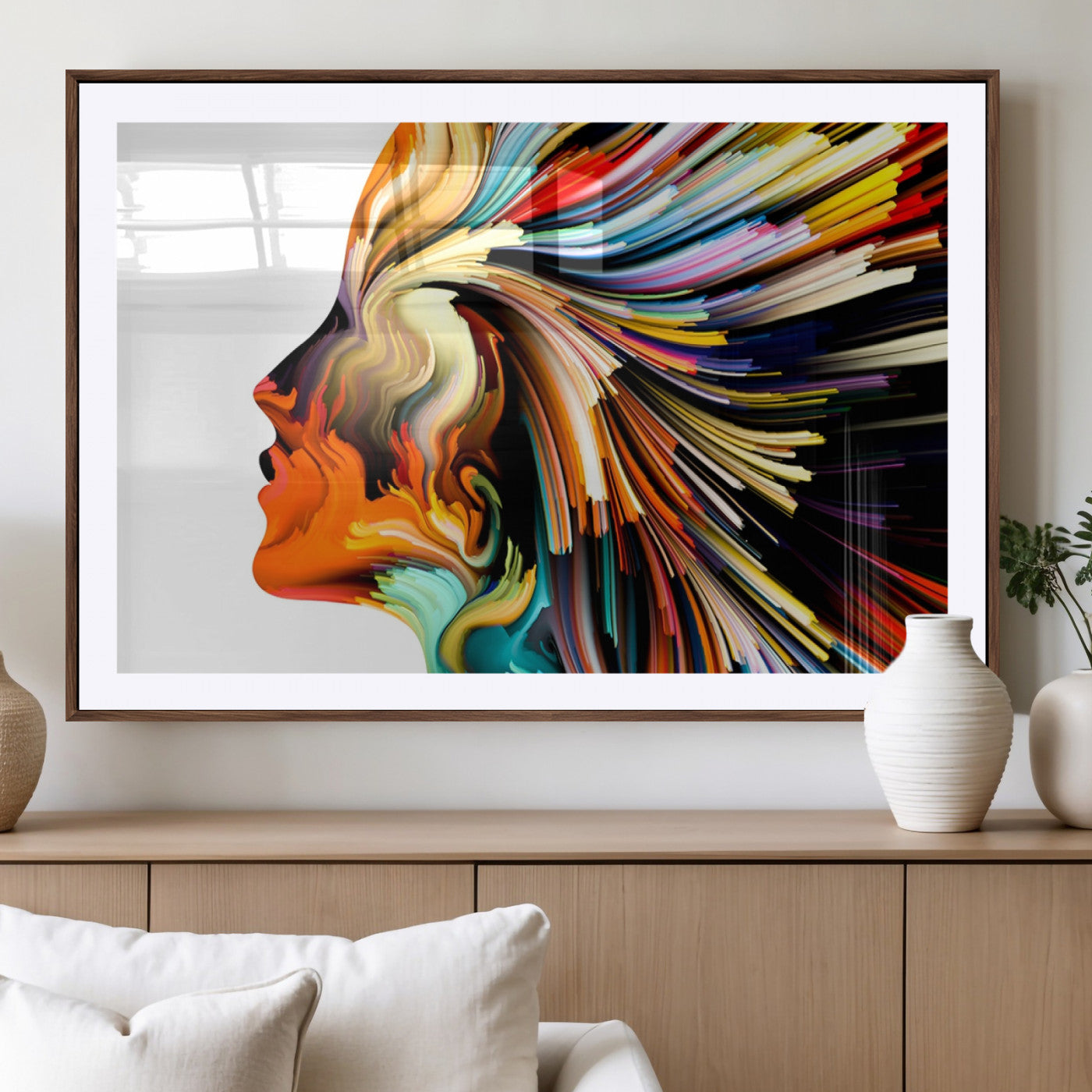 -Profile Colors Canvas Print