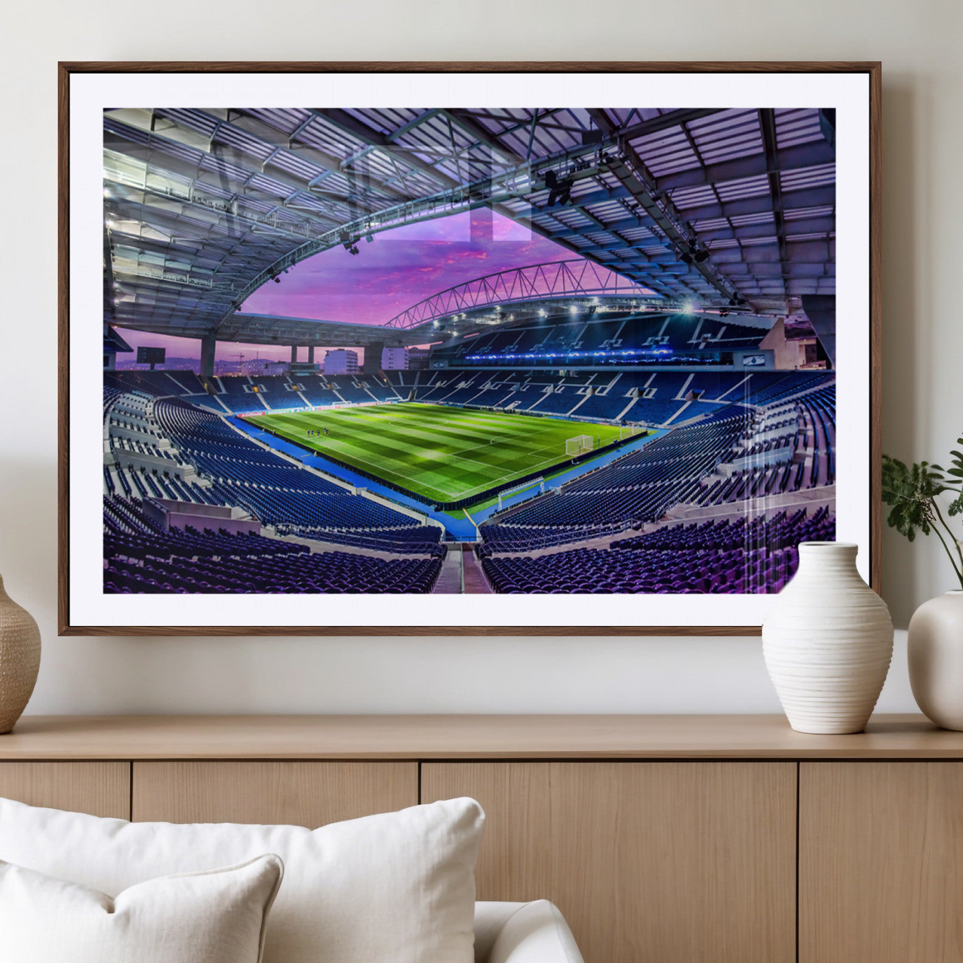 10851-MGV-CV-36X24-FC Porto Soccer Team Print Canvas- Dragon Stadium Wall Art Canvas Print