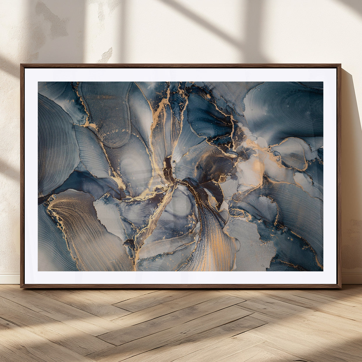 69995-MGC-FP-36x24_Walnut-Abstract Wall Art Canvas Print for Modern Home Decor