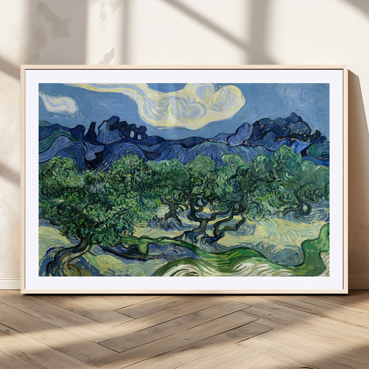 80252-MGC-FP-36x24_Natural-Olive Trees Van Gogh Wall Art Canvas Print