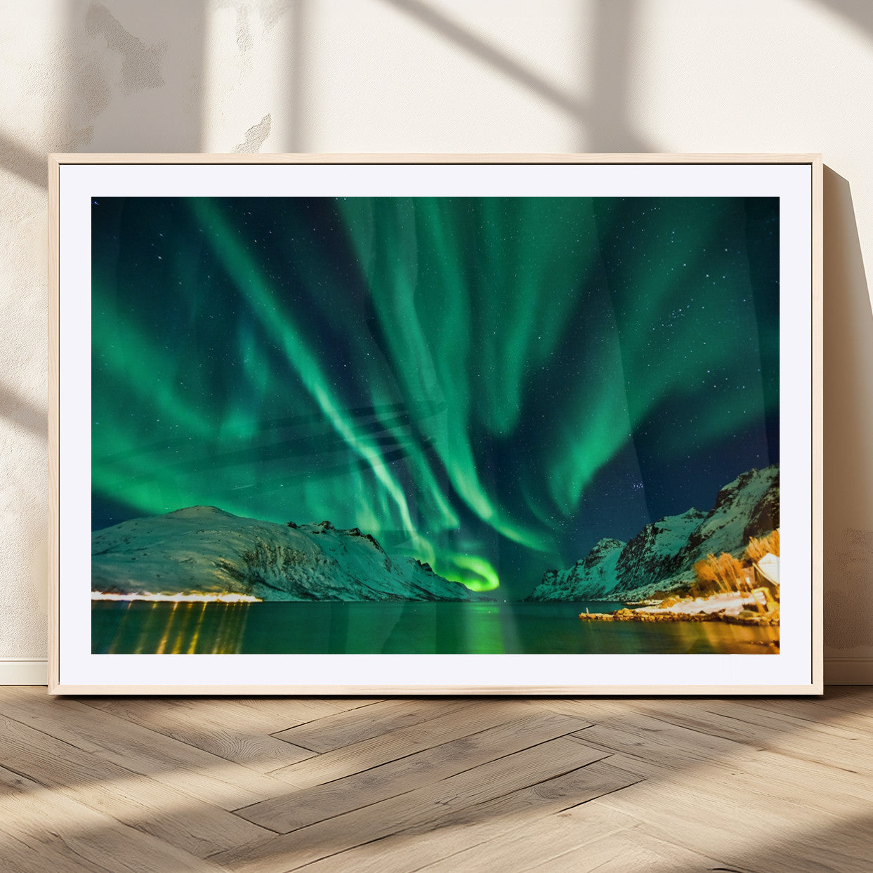 -Northern Lights Wall Art Canvas Print
