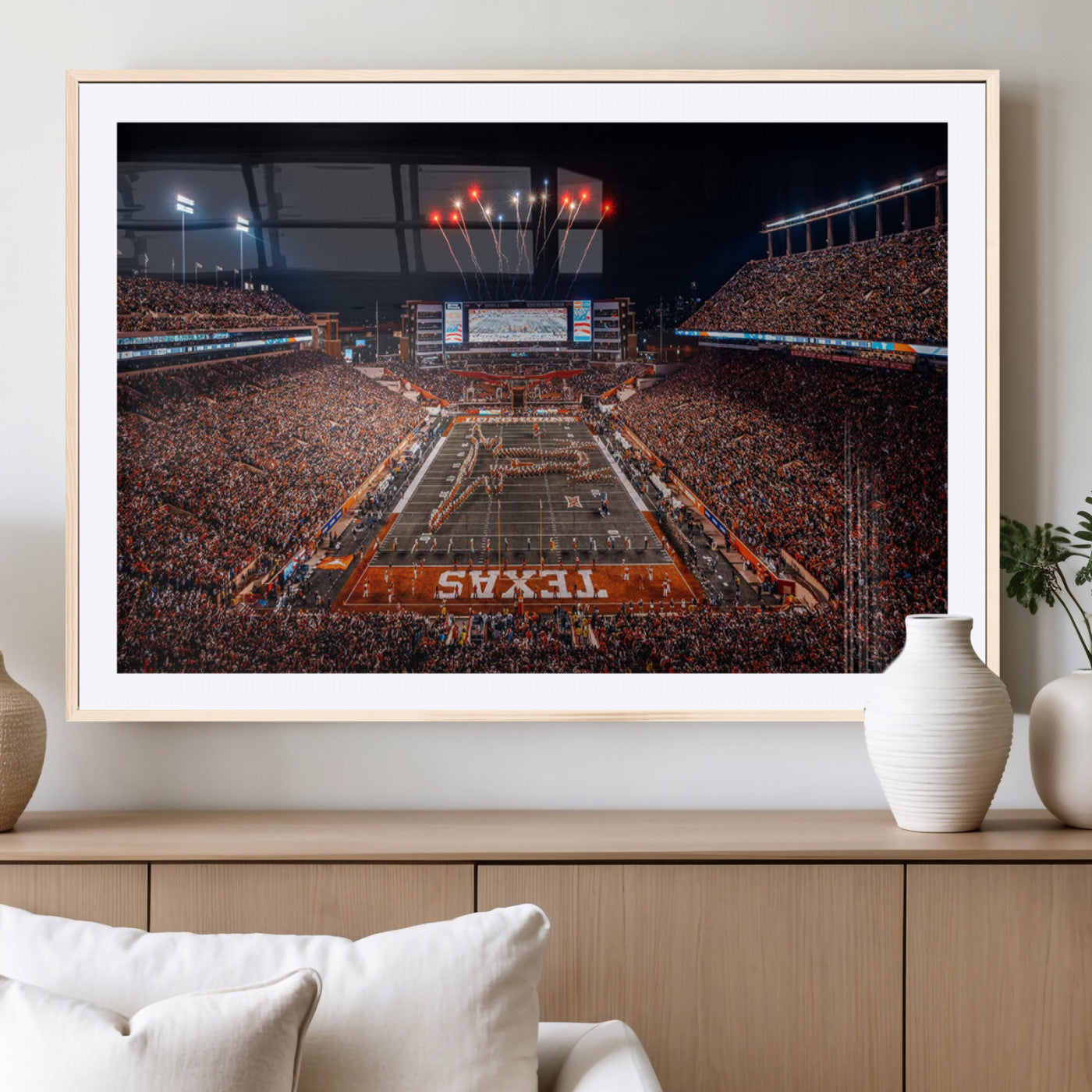 58778-MGC-FP-36x24_Natural-Texas Memorial Stadium Wall Art Canvas Print