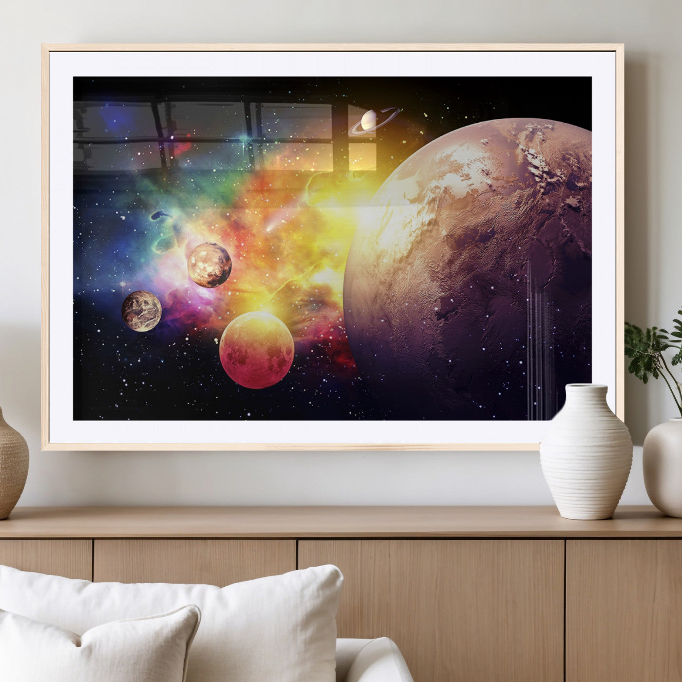 51843-MGC-FP-36x24_Natural-Space and Galaxy Canvas Print