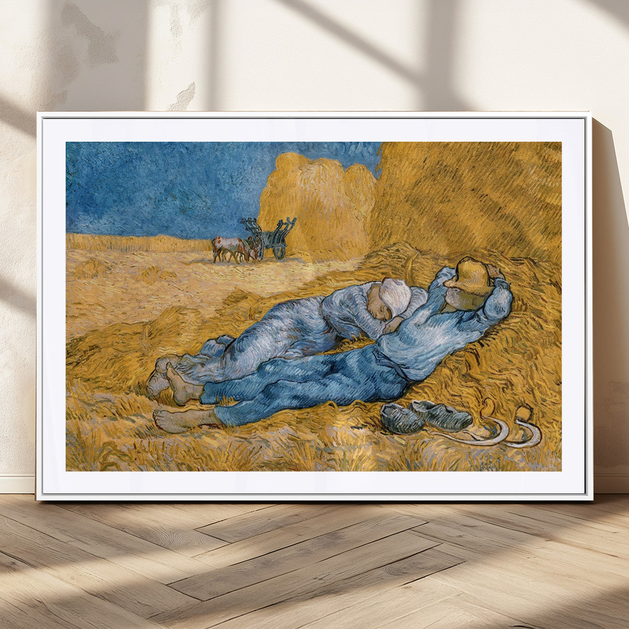85933-MGC-FP-36x24_White-Master Artist Vincent Van Gogh Nature Wilderness Illustrs Fine Art Canvas, Van Gogh Nature