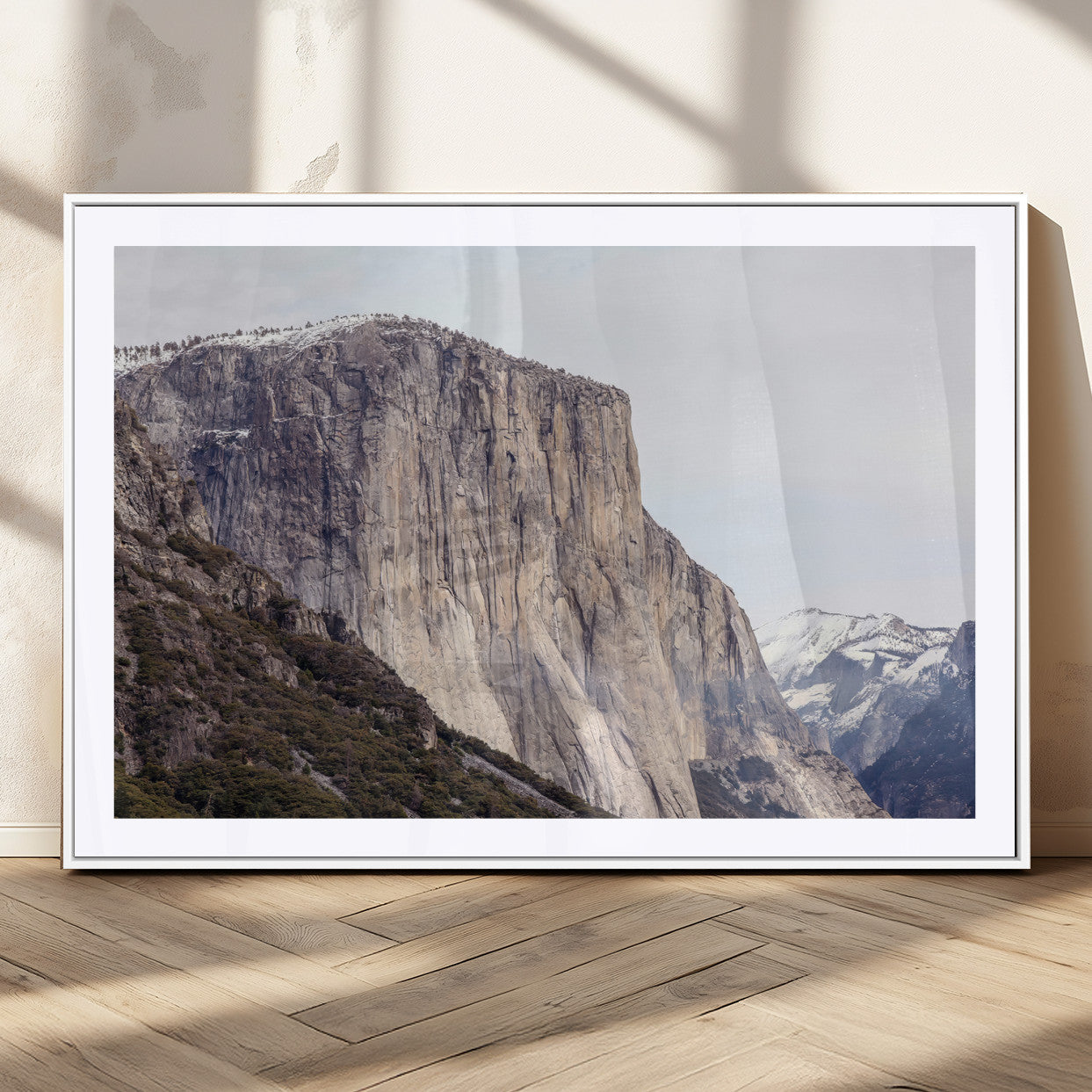 74506434-MGV-CV-36X24 - El Capitan Yosemite Mountain Wall Art – Yosemite Cliff Canvas Print, Rugged Terrain and Timeless Wilderness Decor for Office, Living Room or Cabin