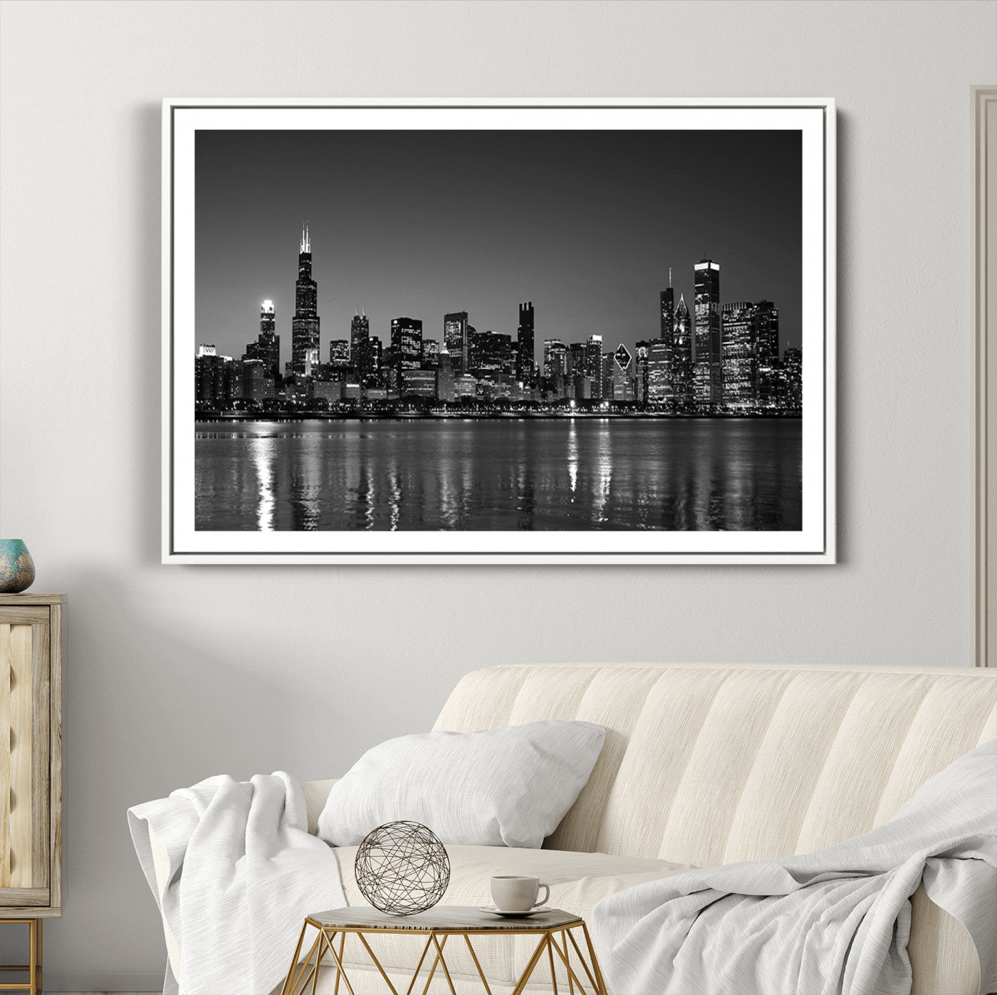 67435-MGC-FP-36x24_White-Chicago Wall Art Canvas Print