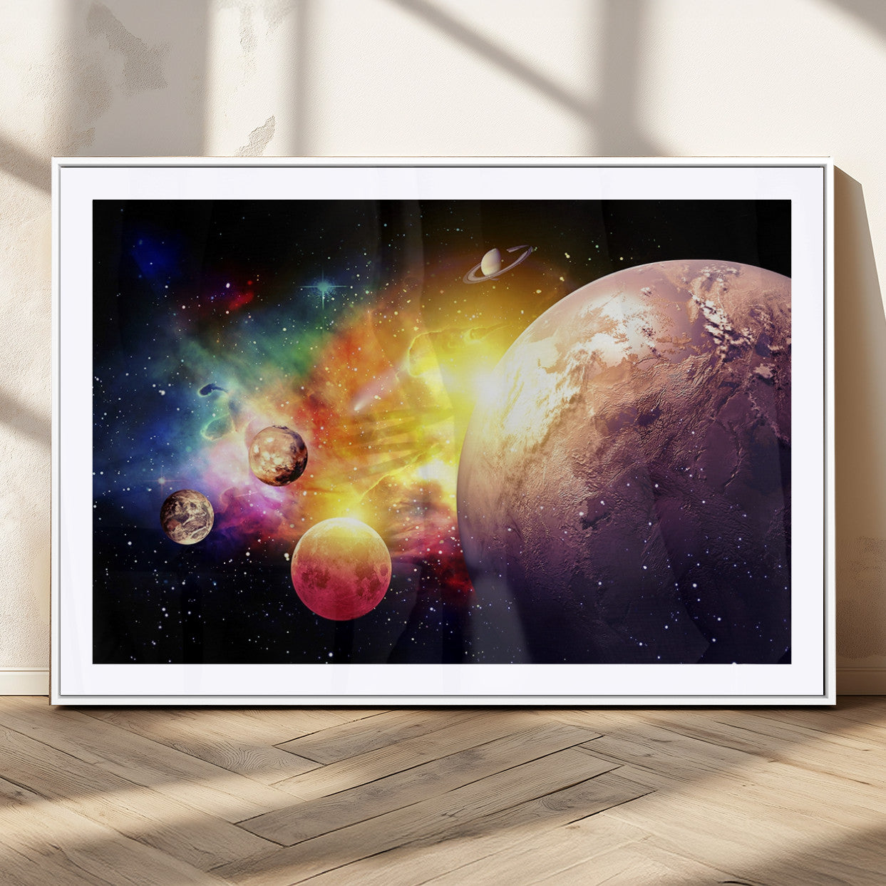 51843-MGV-CV-36X24-Space and Galaxy Canvas Print