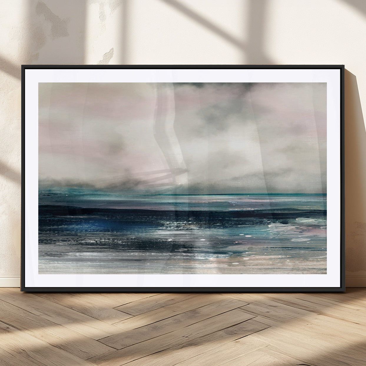 63797-MGC-FP-36x24_Black-Contemporary Abstract Wall Art Canvas Print