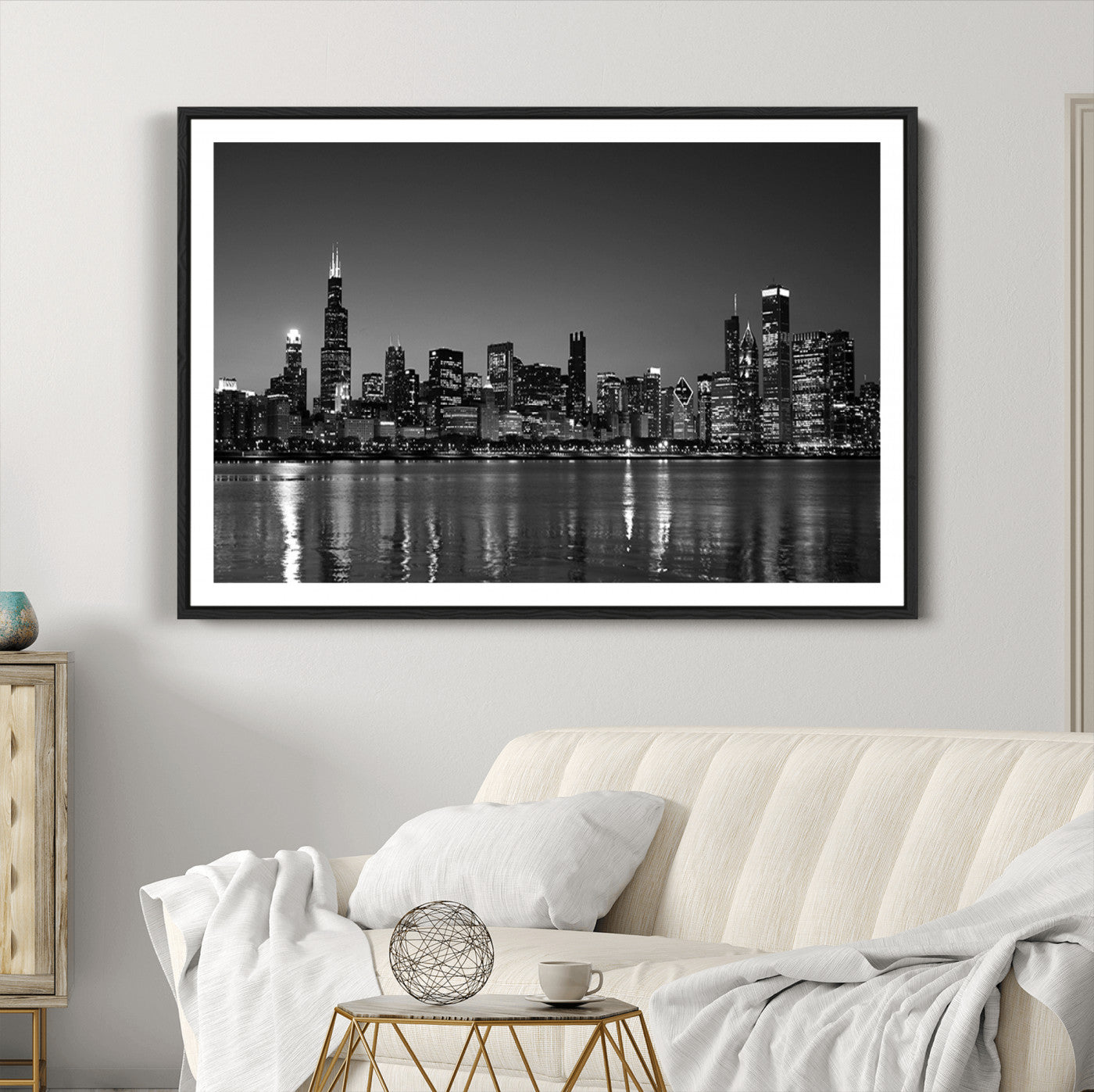67435-MGC-FP-36x24_Black-Chicago Wall Art Canvas Print