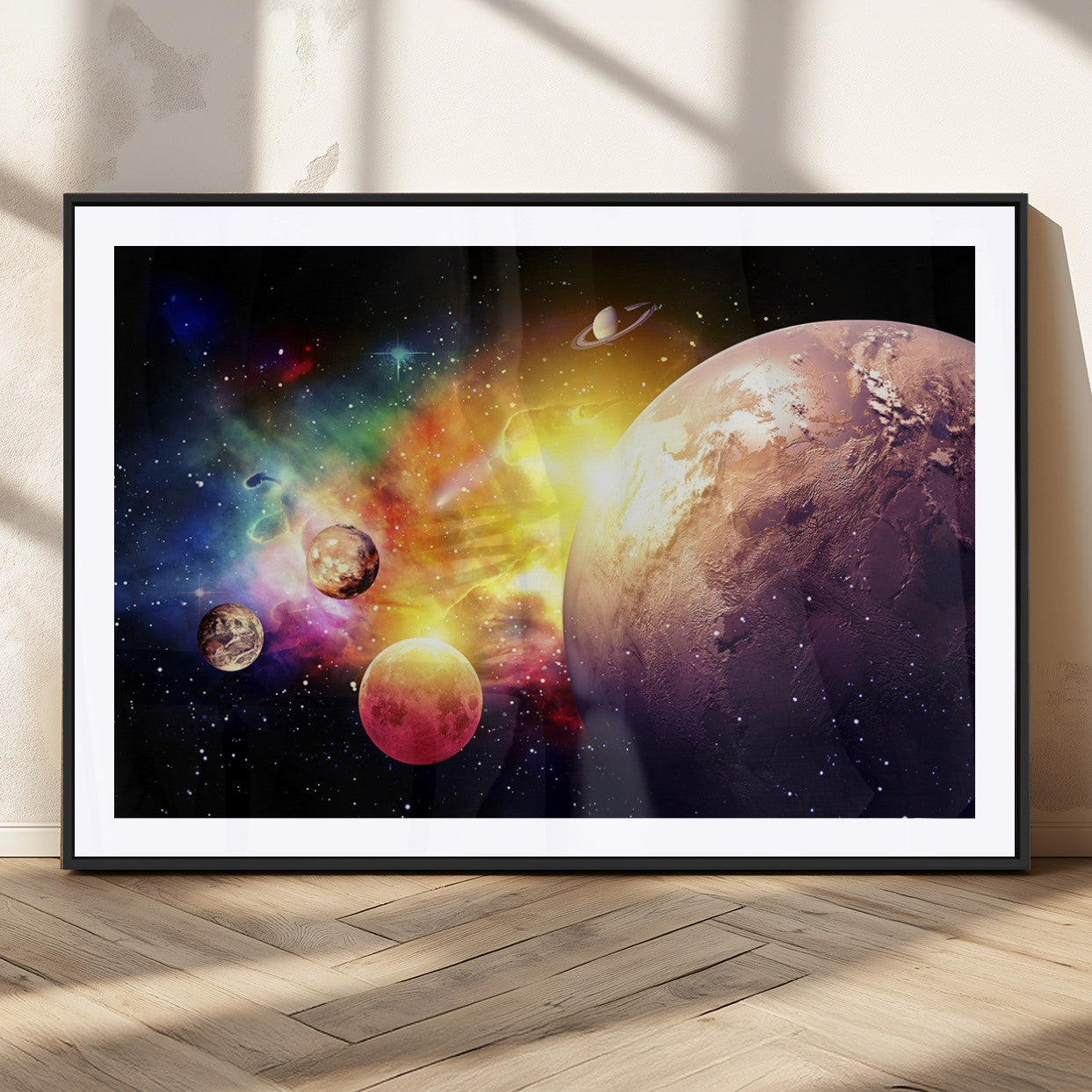 51843-MGV-CV-36X24-Space and Galaxy Canvas Print