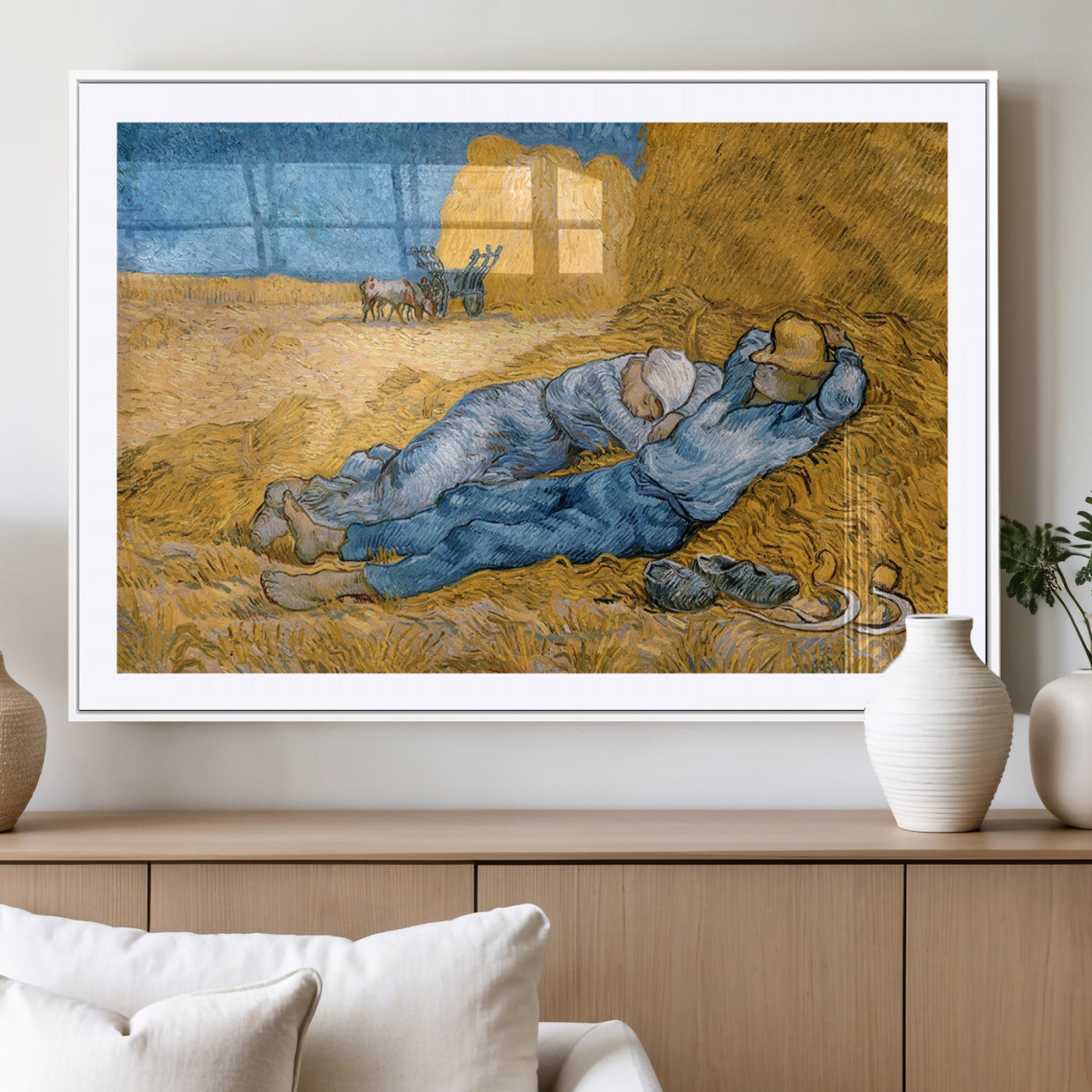 85933-MGV-CV-36X24-Master Artist Vincent Van Gogh Nature Wilderness Illustrs Fine Art Canvas, Van Gogh Nature