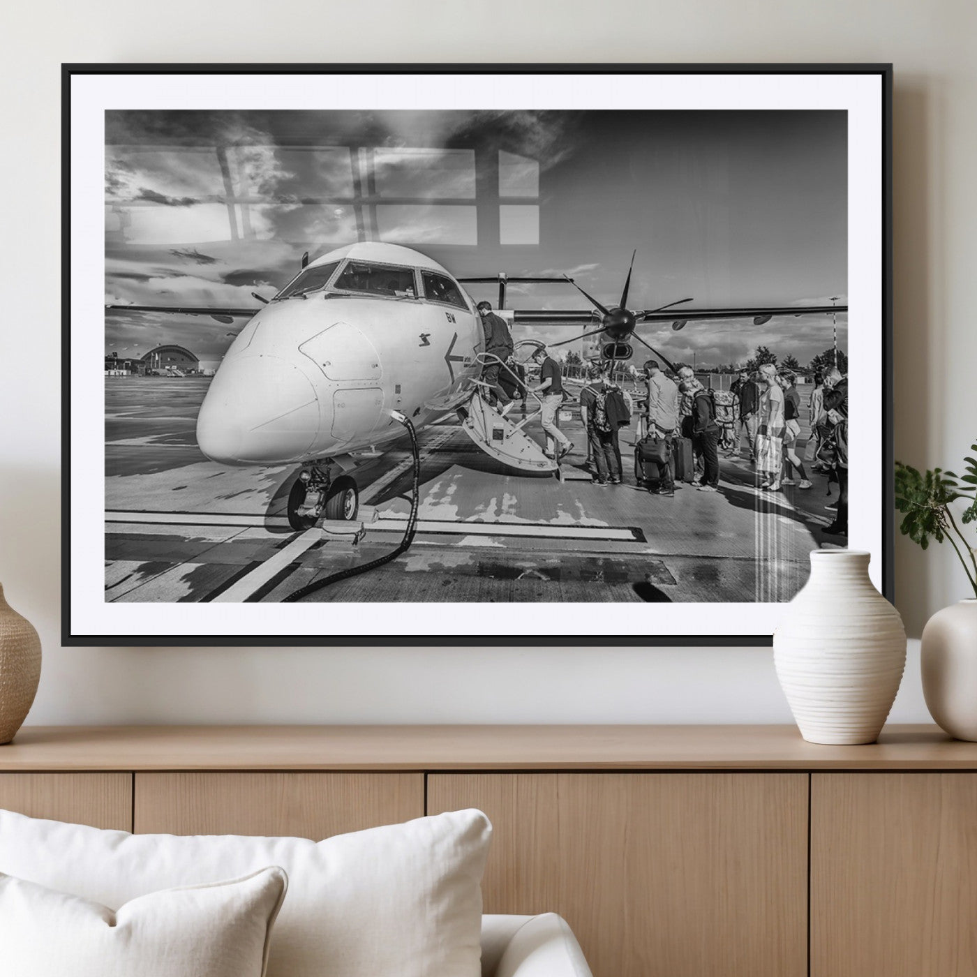 77340-MGC-FP-36x24_Black-Planet Wall Art Canvas Print