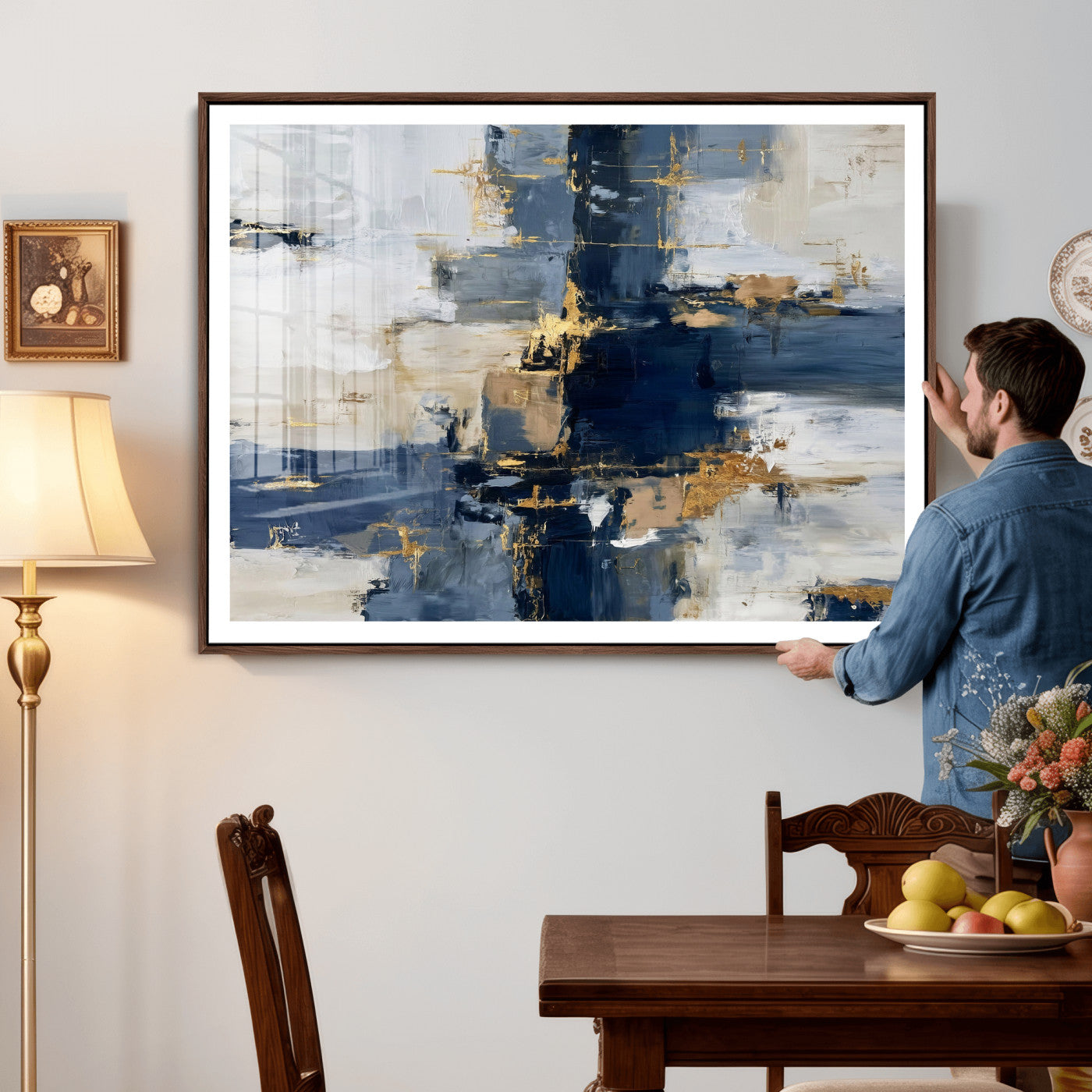 57128767-MGV-CV-36X24 - Abstract Wall Art Canvas Print