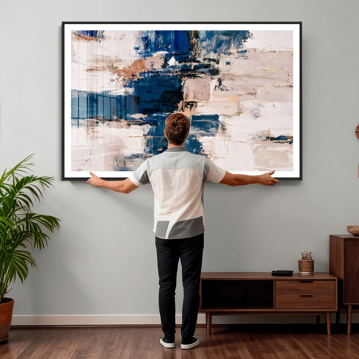 67375610-MGV-CV-36X24 - Abstract Wall Art Canvas Print