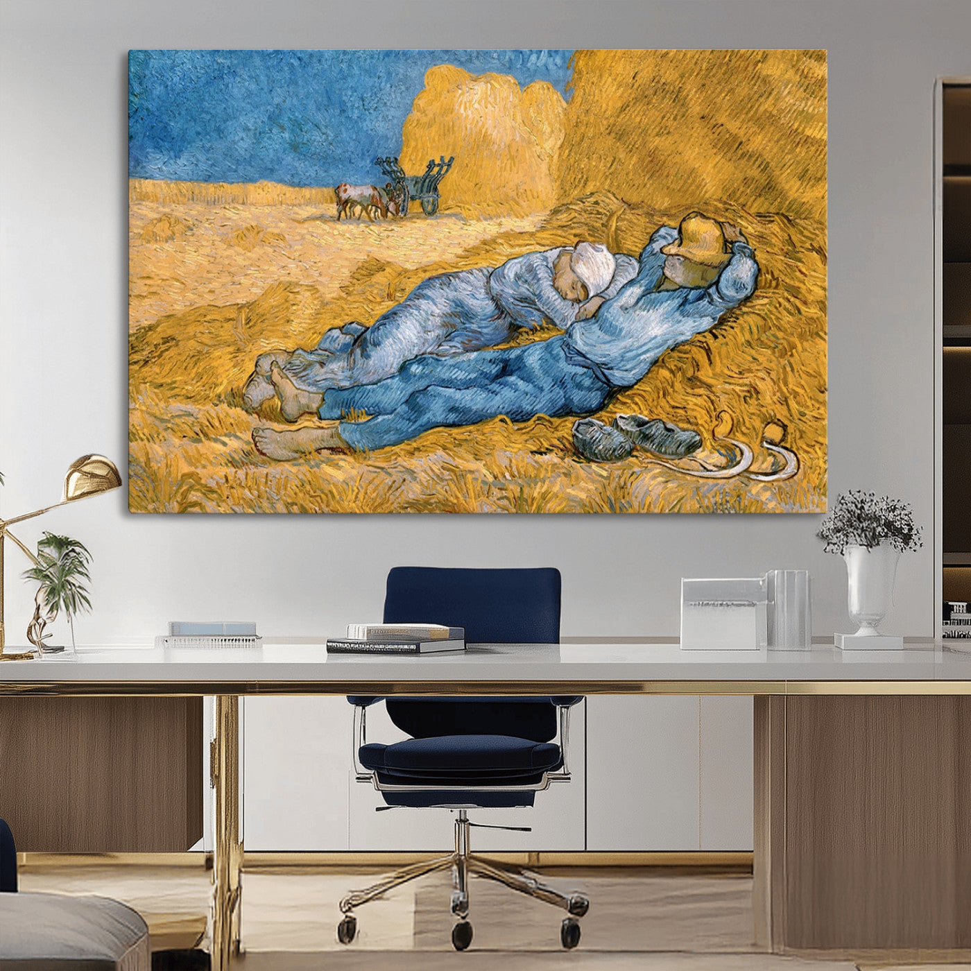85933-MGV-CV-36X24-Master Artist Vincent Van Gogh Nature Wilderness Illustrs Fine Art Canvas, Van Gogh Nature