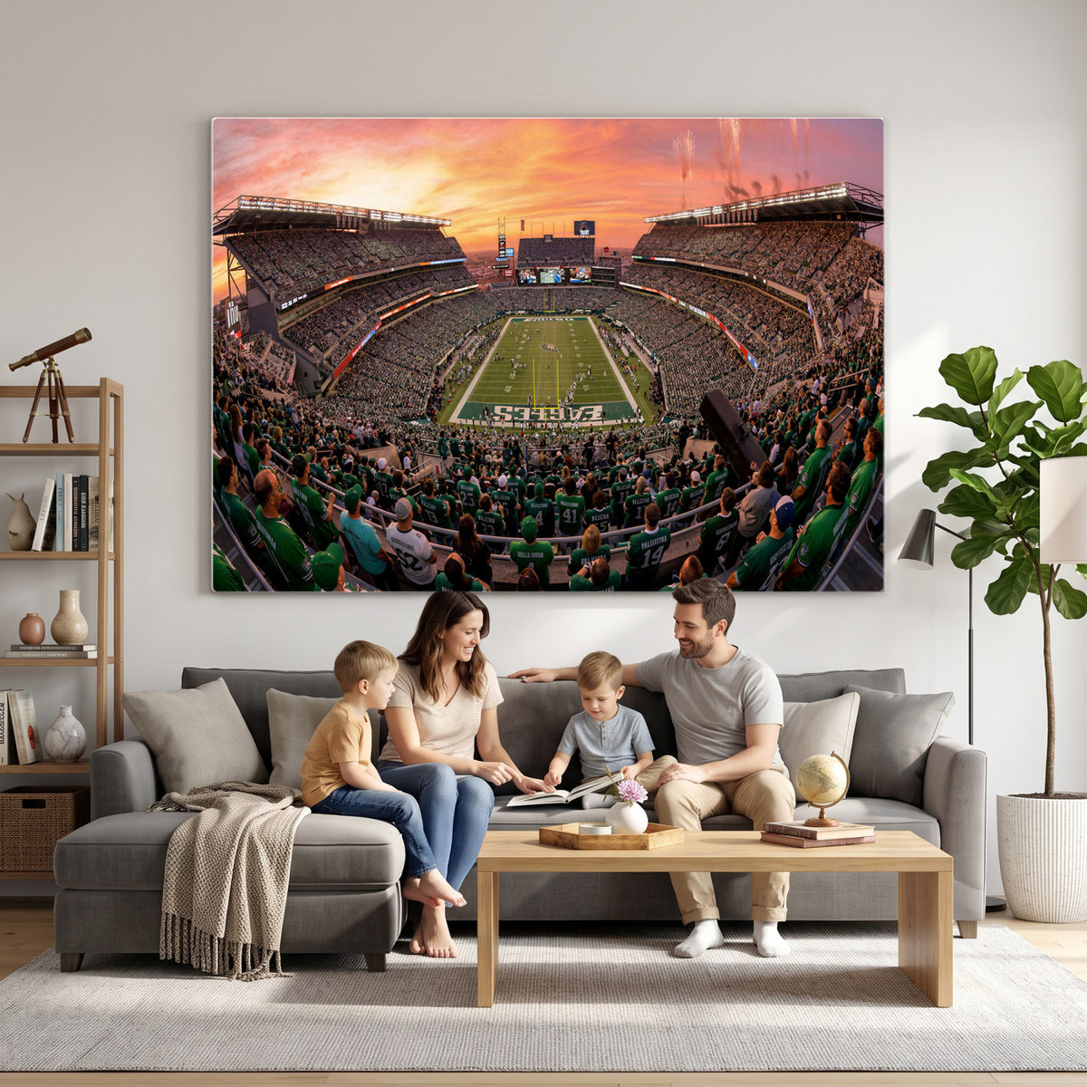 24458374-MGV-CV-36X24 - Stadium Wall Art Canvas Print