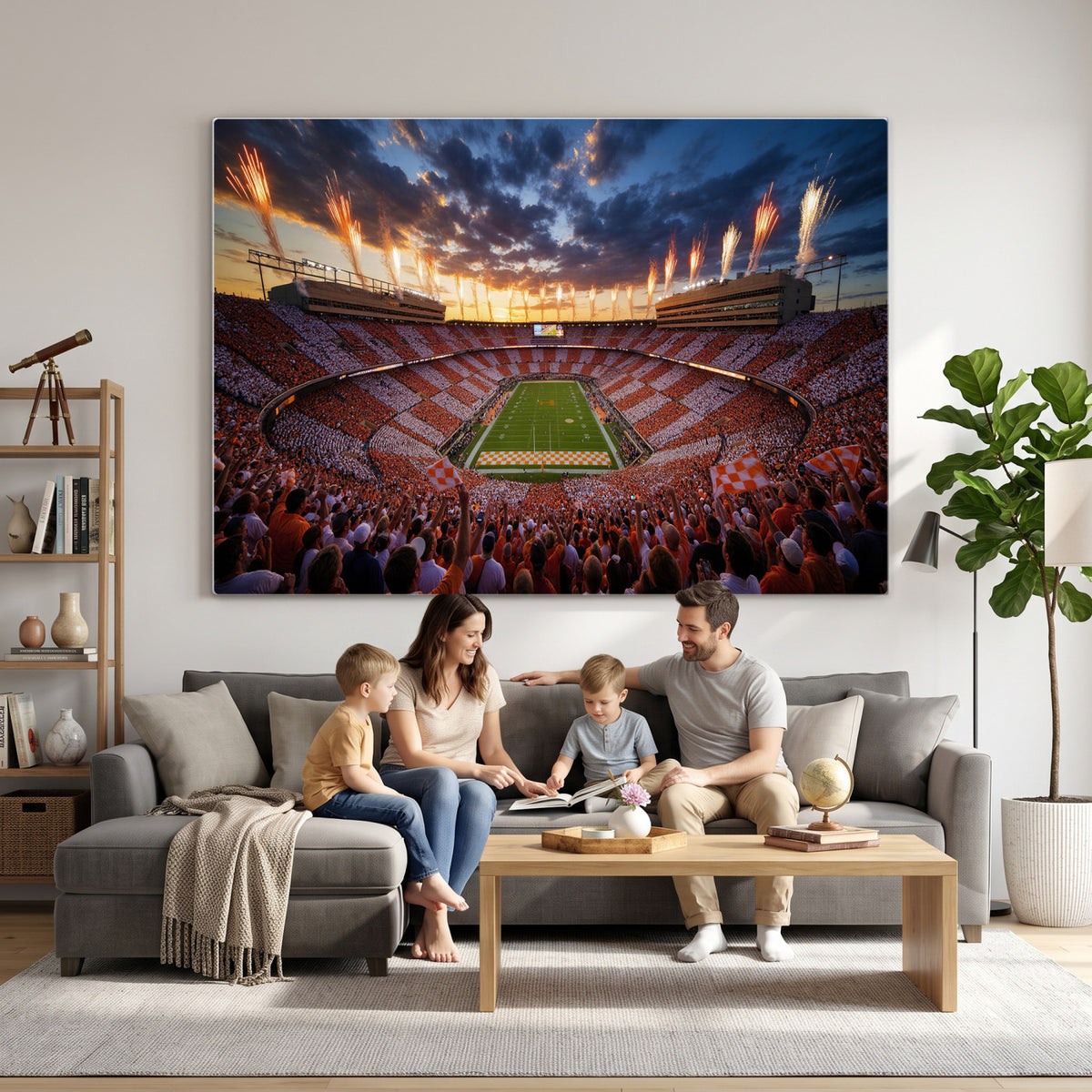 29672818-MGV-CV-36X24 - Stadium Wall Art Canvas Print