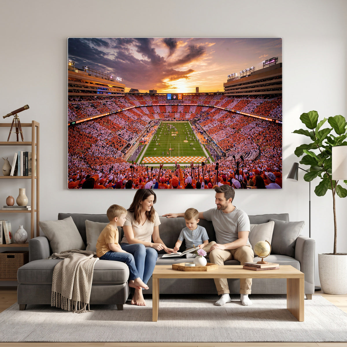 68184875-MGV-CV-36X24 - Stadium Wall Art Canvas Print