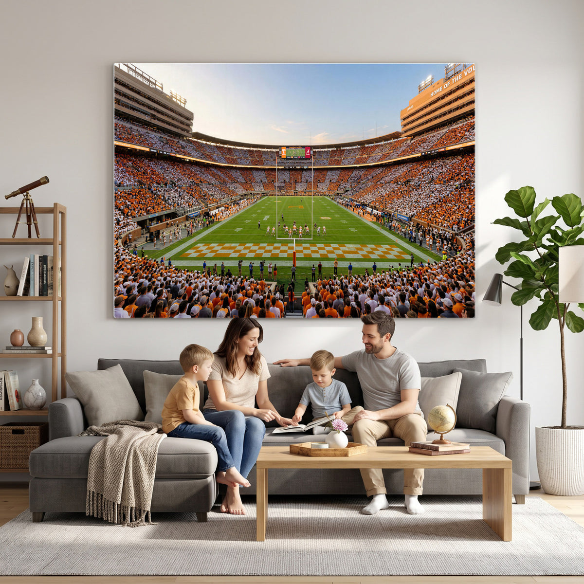 74509135-MGV-CV-36X24 - Stadium Wall Art Canvas Print