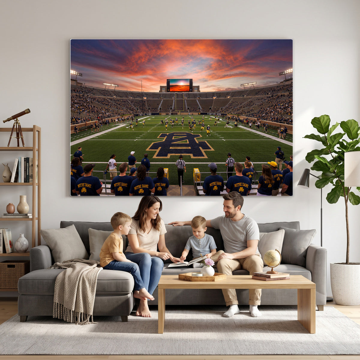 75411323-MGV-CV-36X24 - Stadium Wall Art Canvas Print