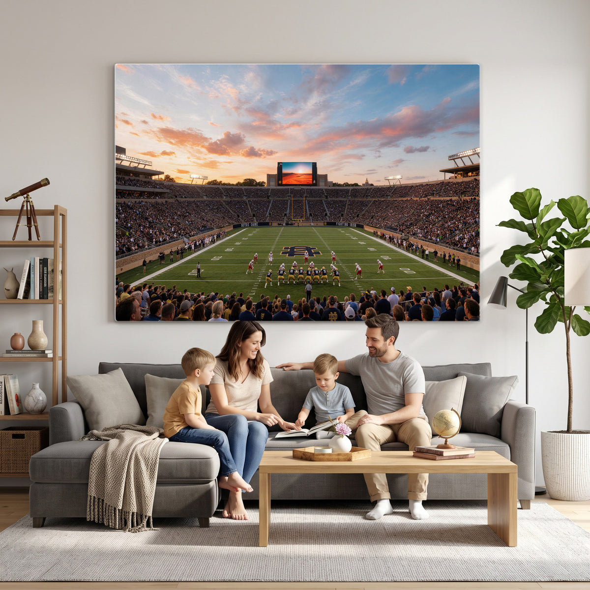 54464530-MGV-CV-36X24 - Stadium Wall Art Canvas Print