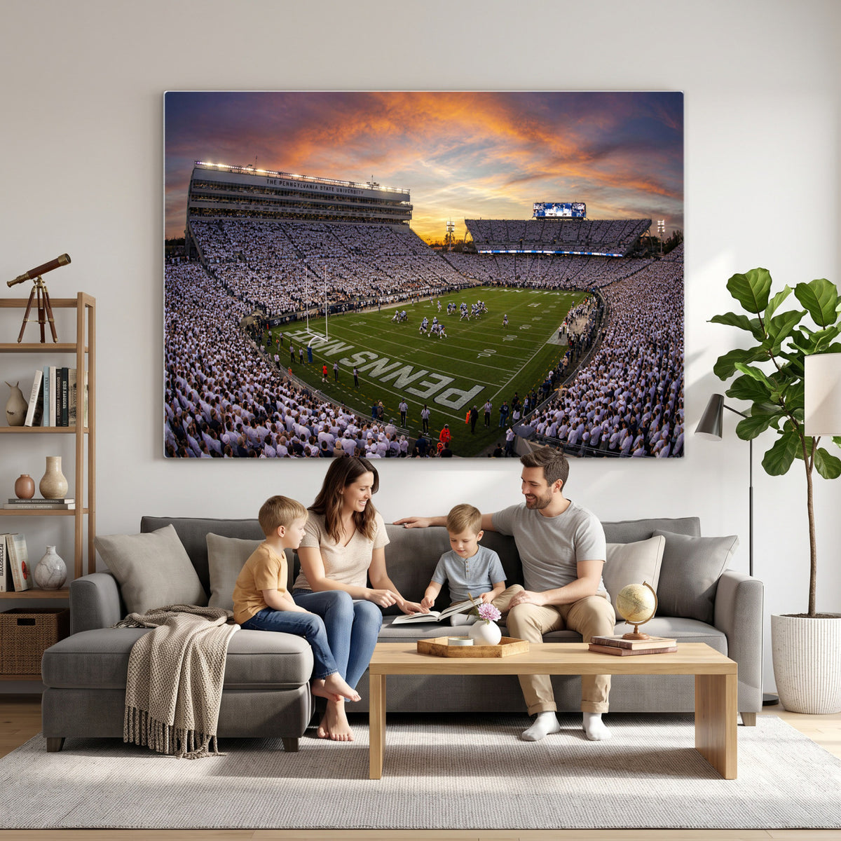 37485833-MGV-CV-36X24 - Stadium Wall Art Canvas Print