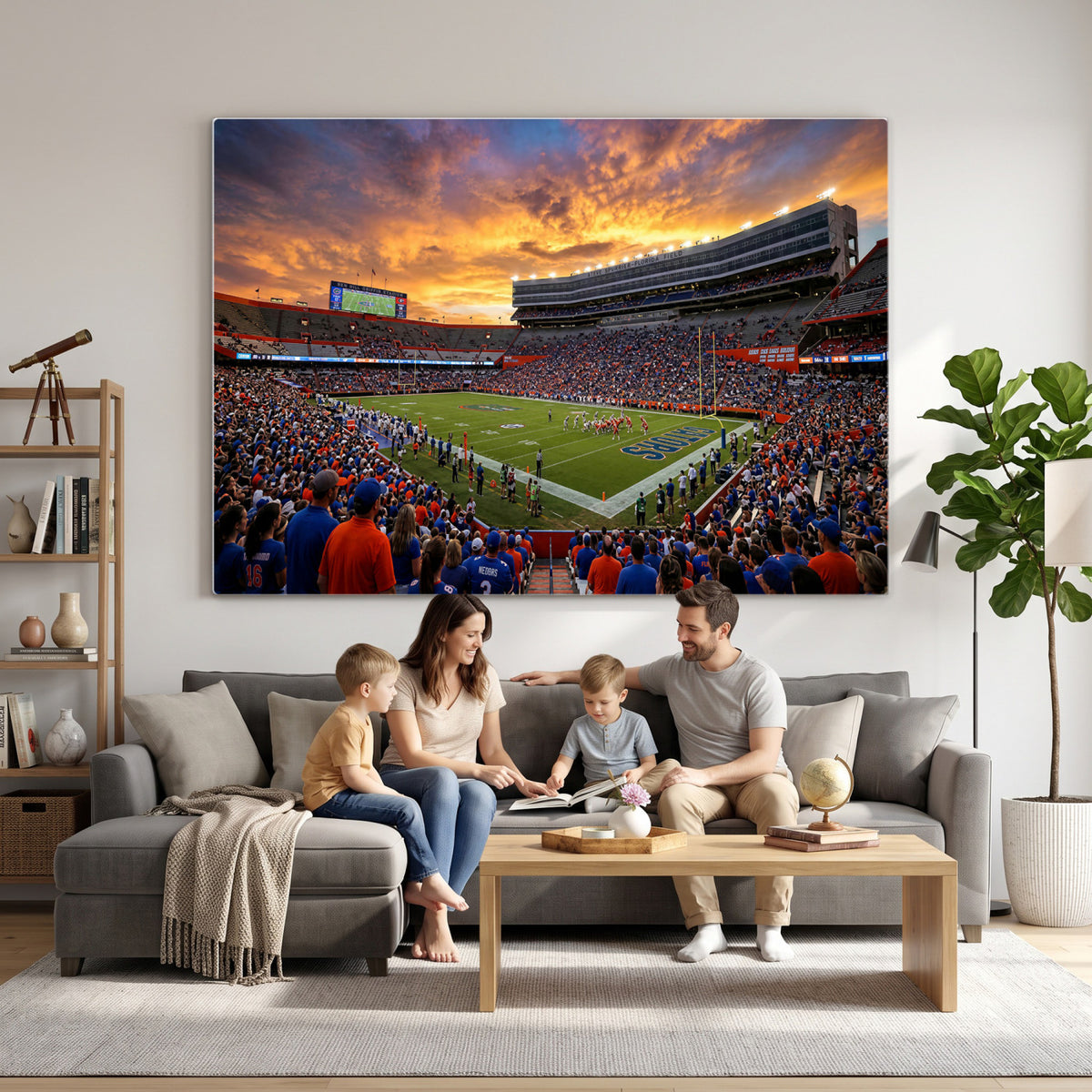 23829865-MGV-CV-36X24 - Stadium Wall Art Canvas Print