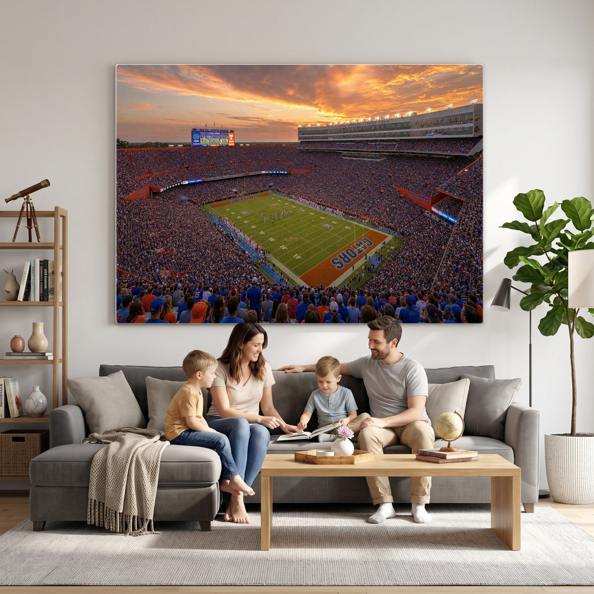 48009171-MGV-CV-36X24 - Stadium Wall Art Canvas Print
