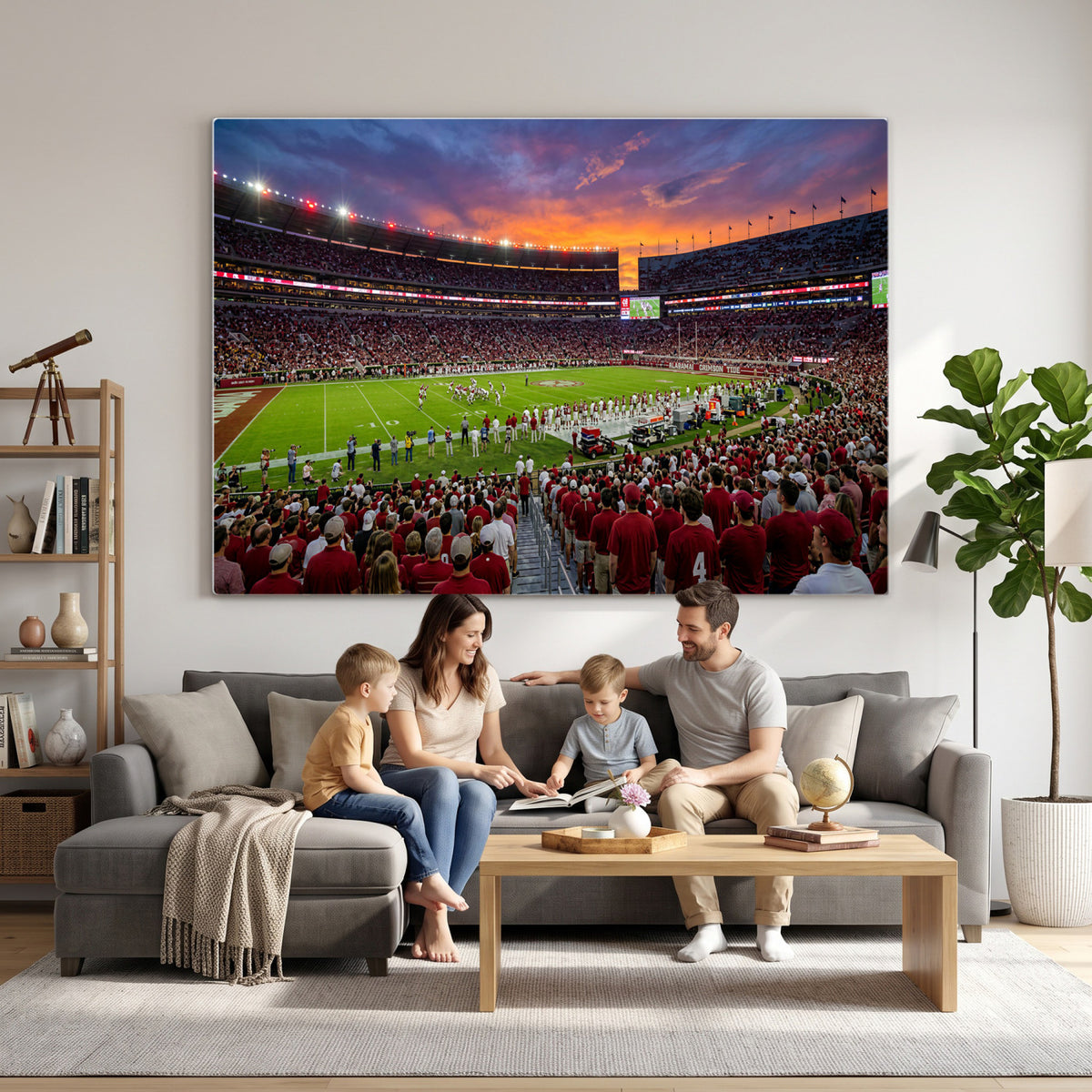 47822048-MGV-CV-36X24 - Stadium Wall Art Canvas Print