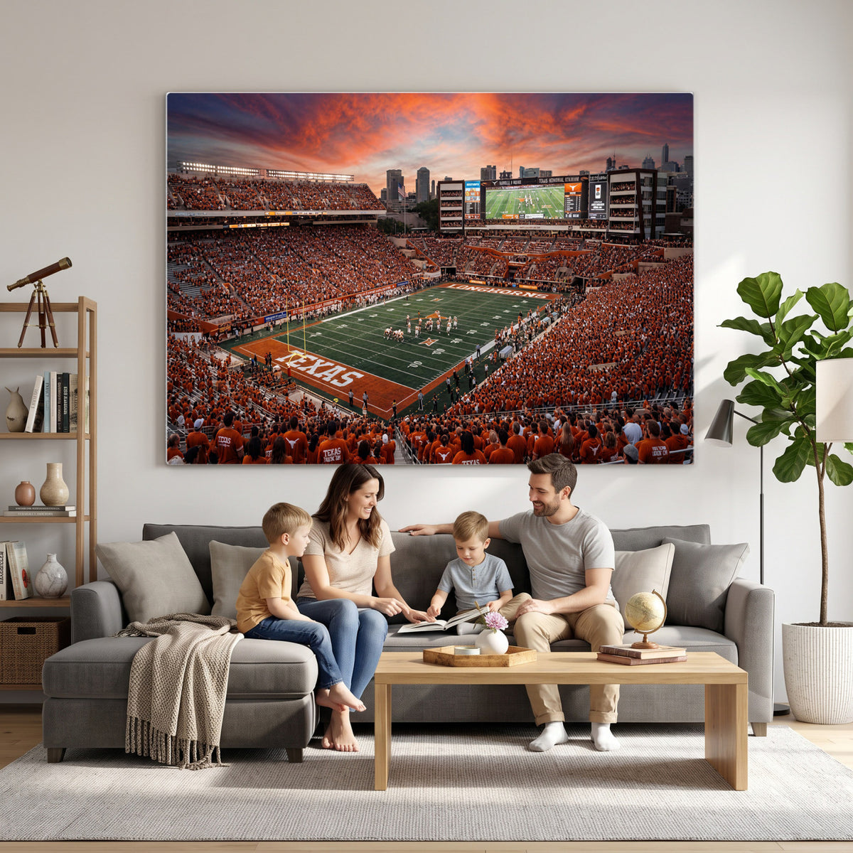 68564193-MGV-CV-36X24 - Stadium Wall Art Canvas Print