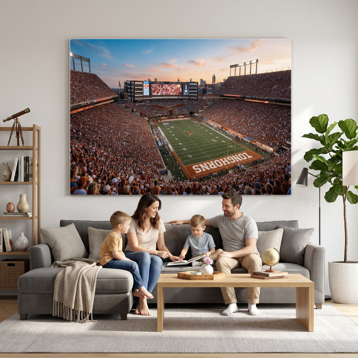 41187139-MGV-CV-36X24 - Stadium Wall Art Canvas Print