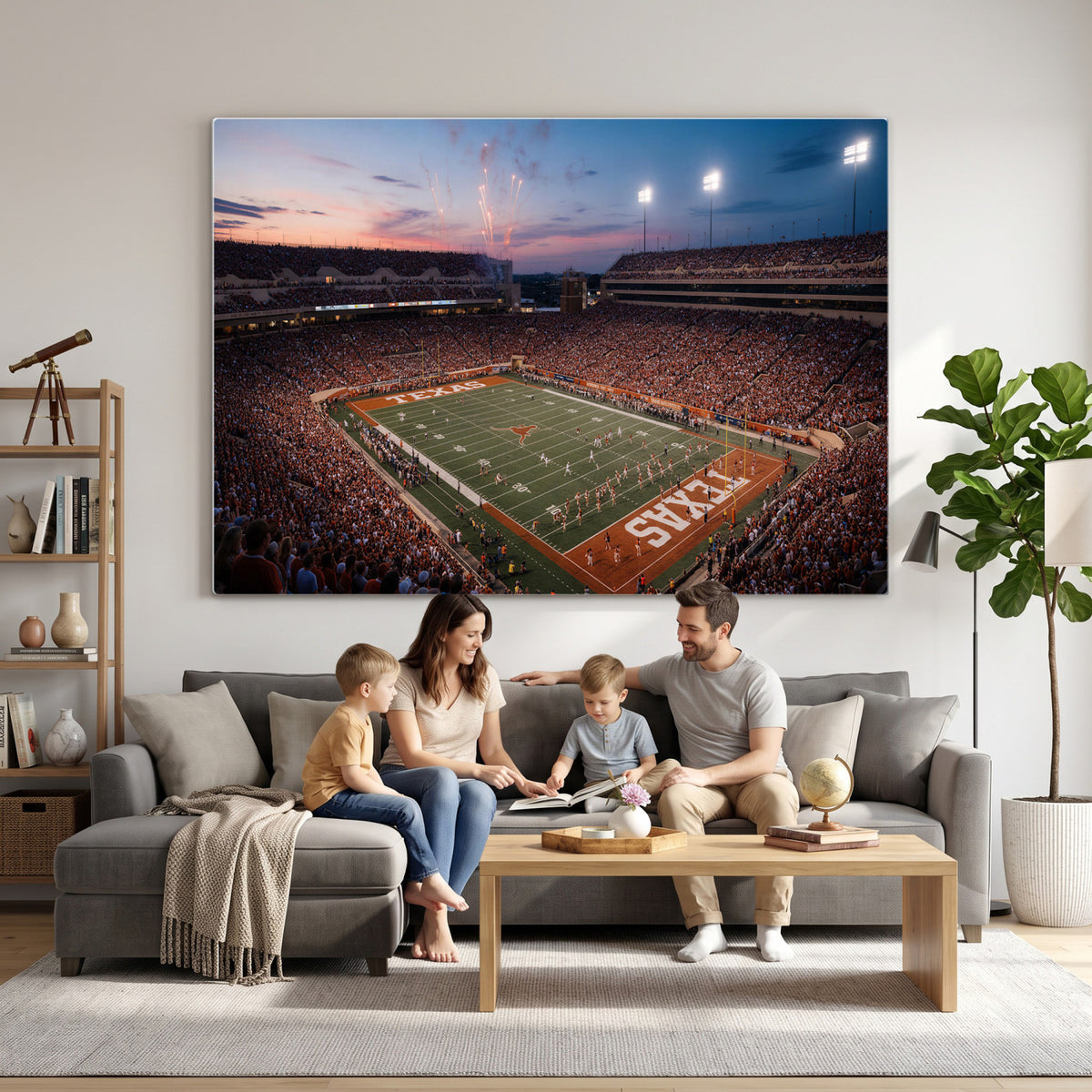 31666911-MGV-CV-36X24 - Stadium Wall Art Canvas Print