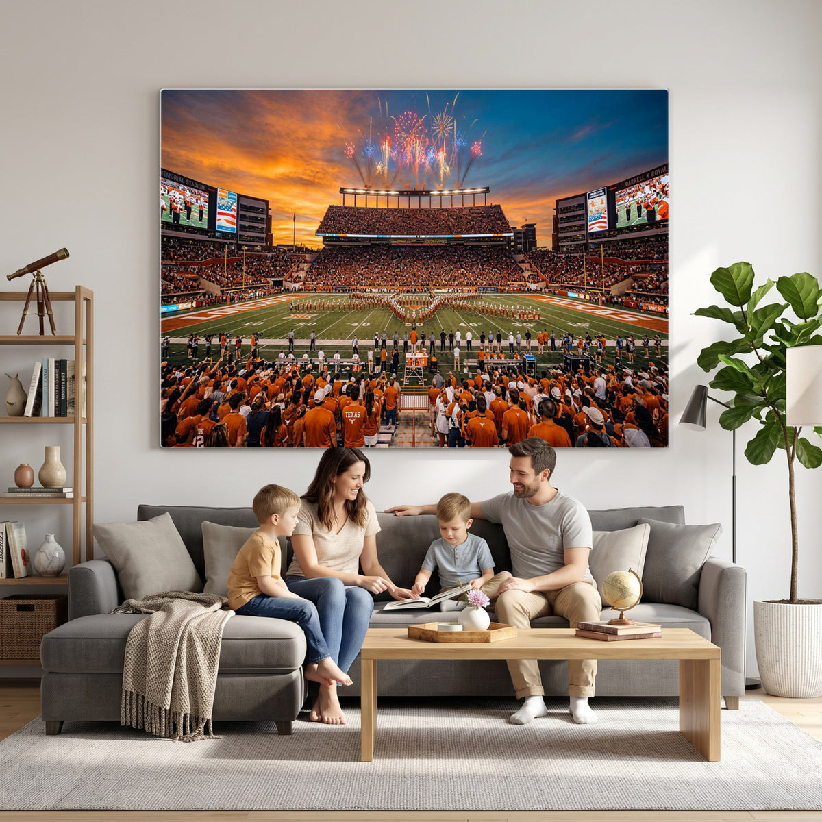 75031291-MGV-CV-36X24 - Stadium Wall Art Canvas Print
