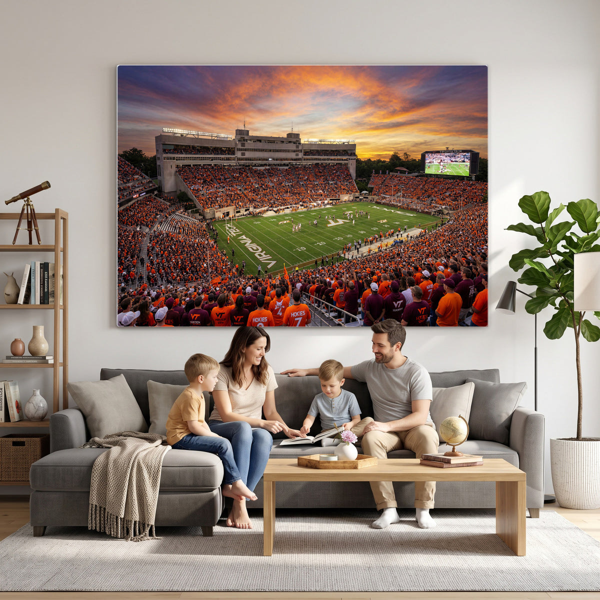 23178259-MGV-CV-36X24 - Stadium Wall Art Canvas Print