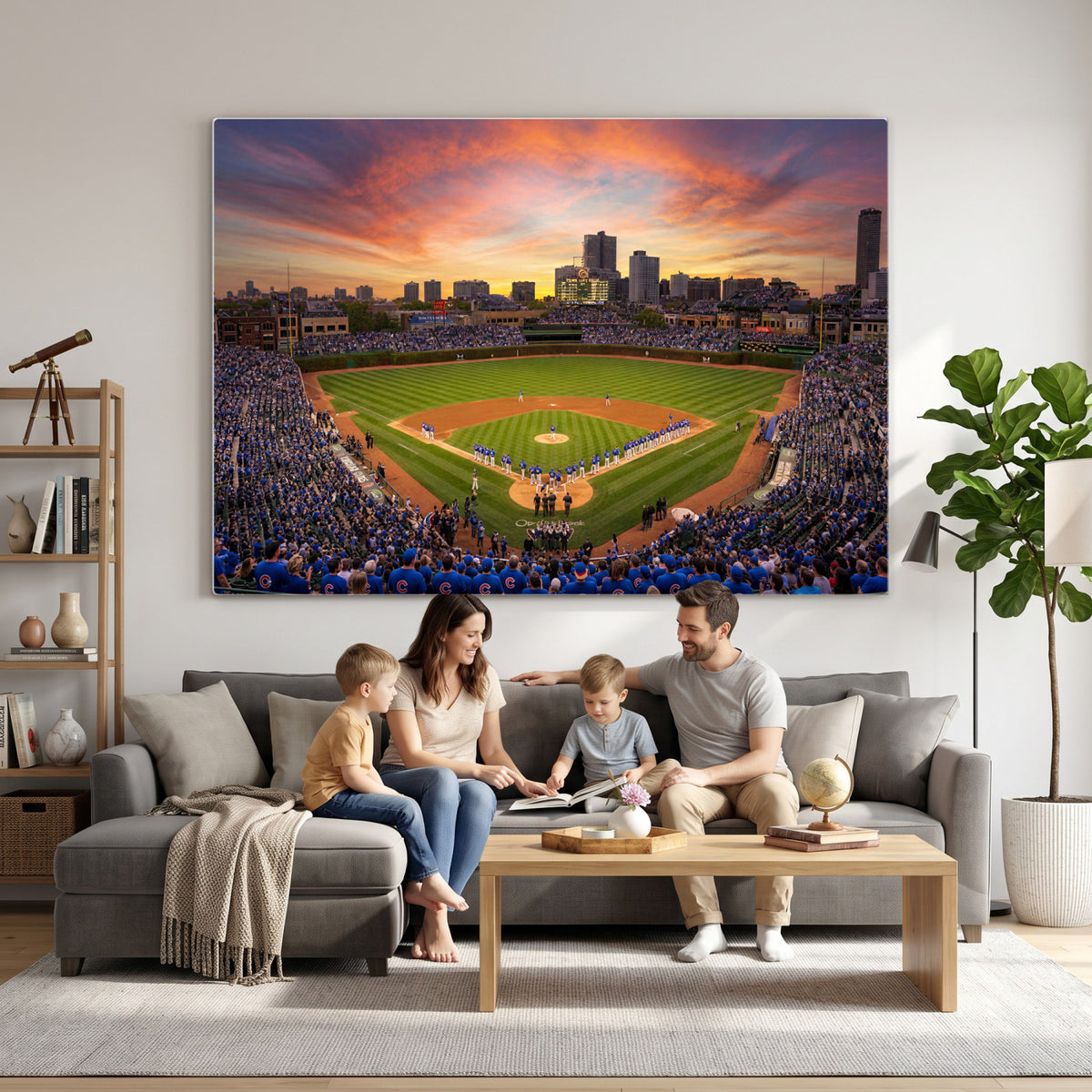 42812246-MGV-CV-36X24 - Stadium Wall Art Canvas Print