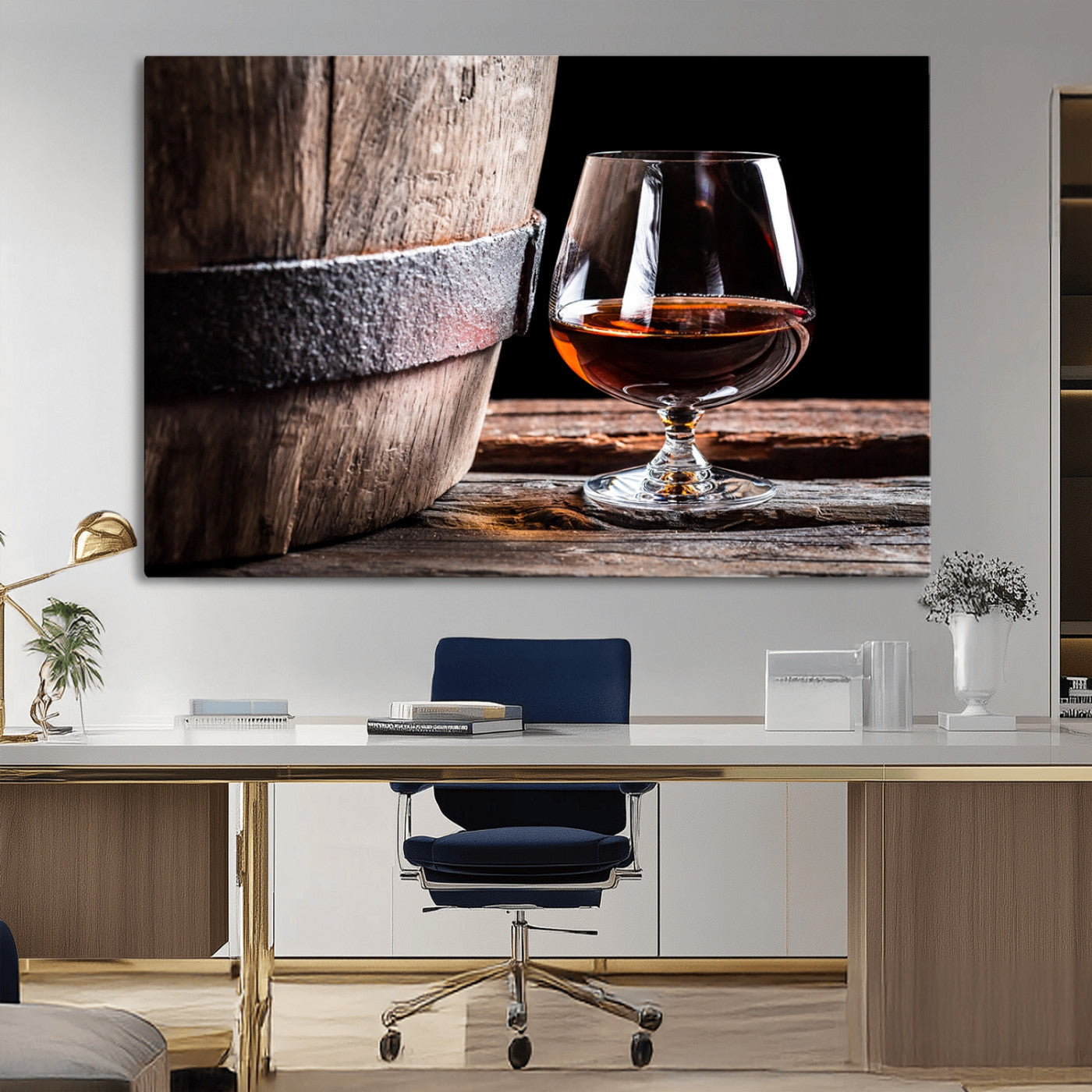 -Scots Whiskey Wall Art Canvas Print