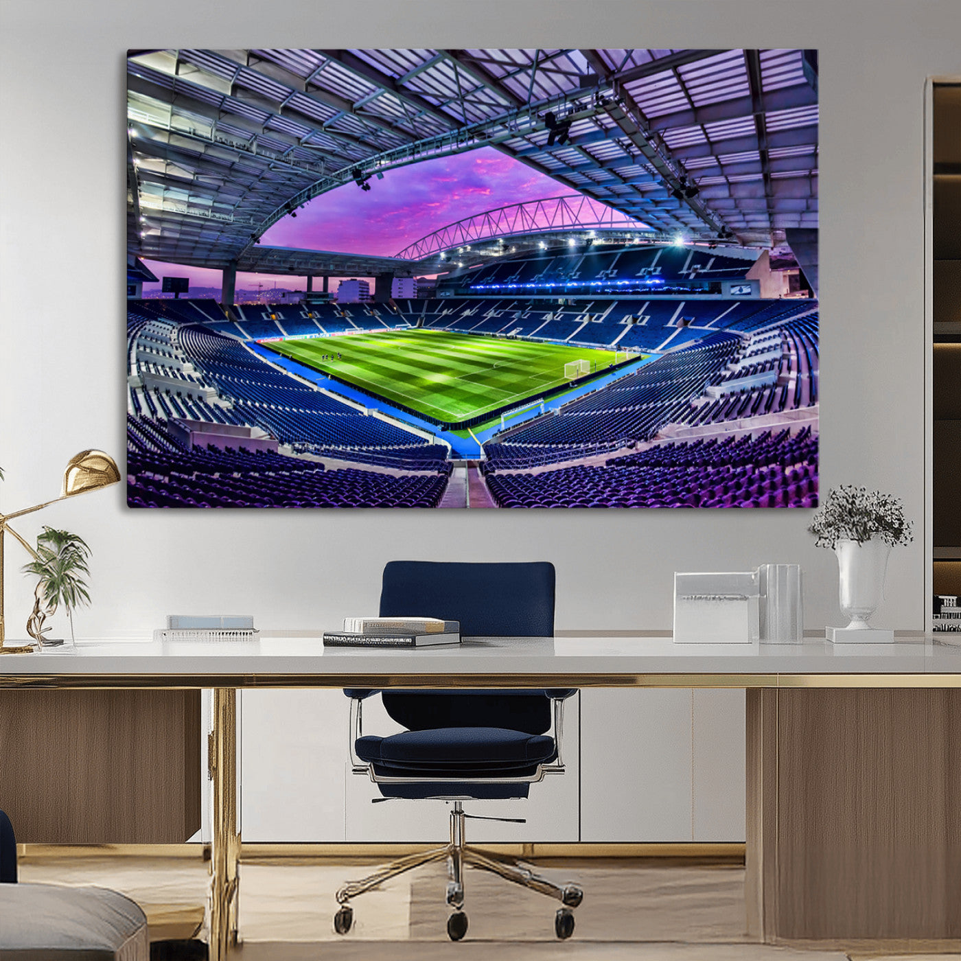 10851-MGV-CV-36X24-FC Porto Soccer Team Print Canvas- Dragon Stadium Wall Art Canvas Print