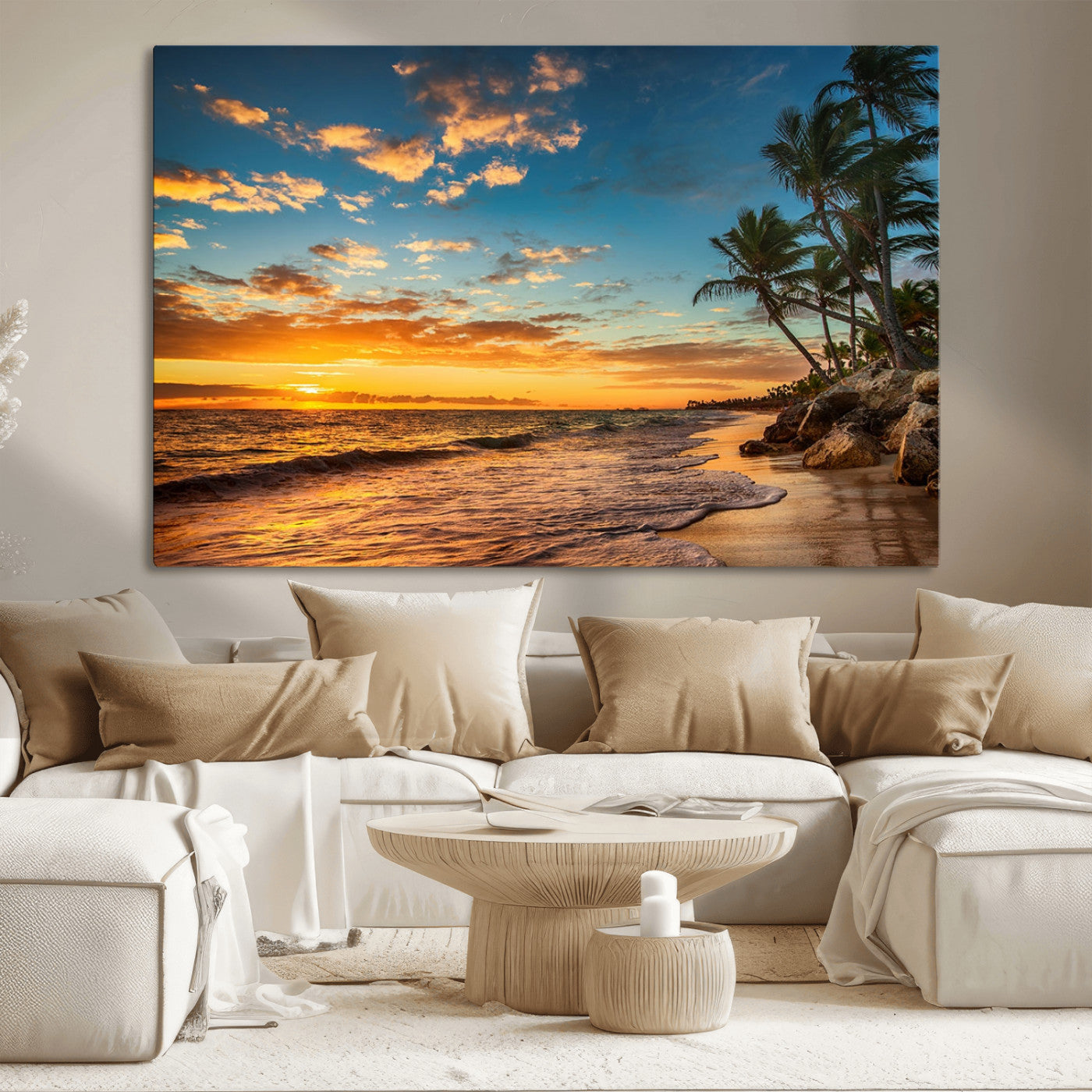 26281-MGV-CV-36X24-Sunset Wall Art Canvas Print