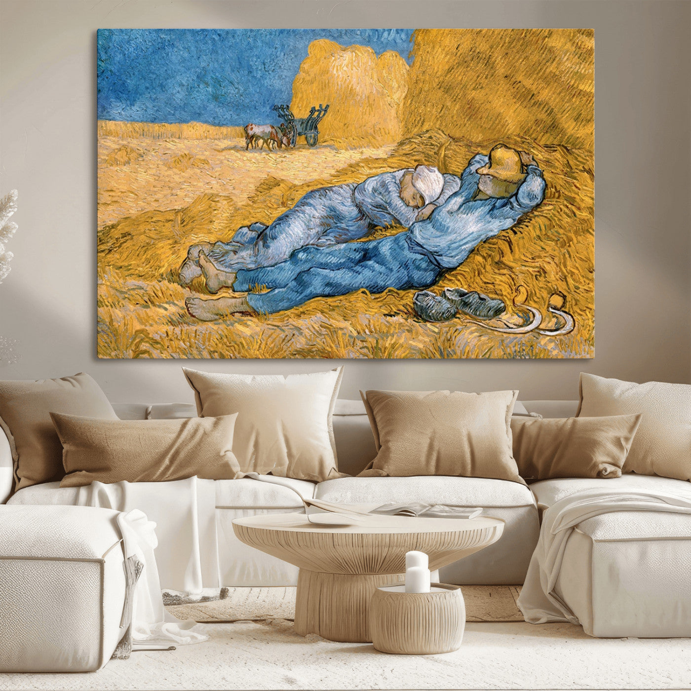 85933-MGV-CV-36X24-Master Artist Vincent Van Gogh Nature Wilderness Illustrs Fine Art Canvas, Van Gogh Nature