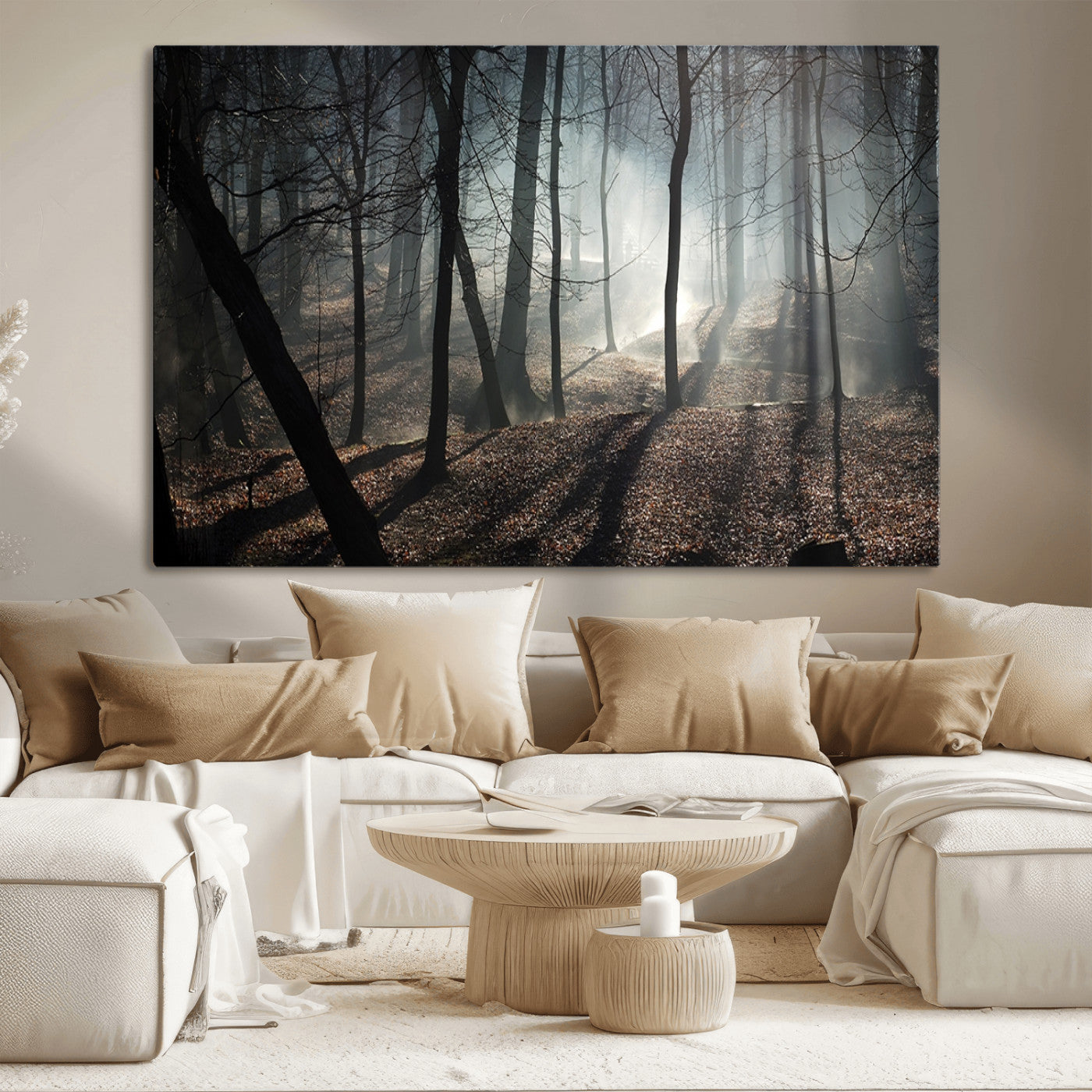 15648-MGV-CV-36X24-Dark Family and Tree Wall Art Canvas Print
