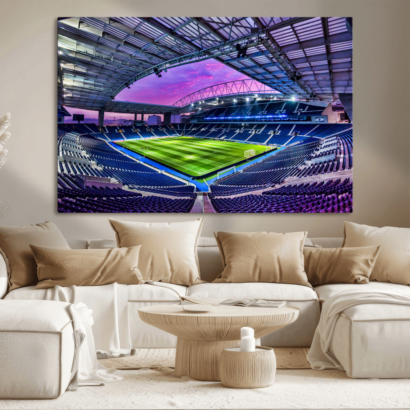 10851-MGV-CV-36X24-FC Porto Soccer Team Print Canvas- Dragon Stadium Wall Art Canvas Print
