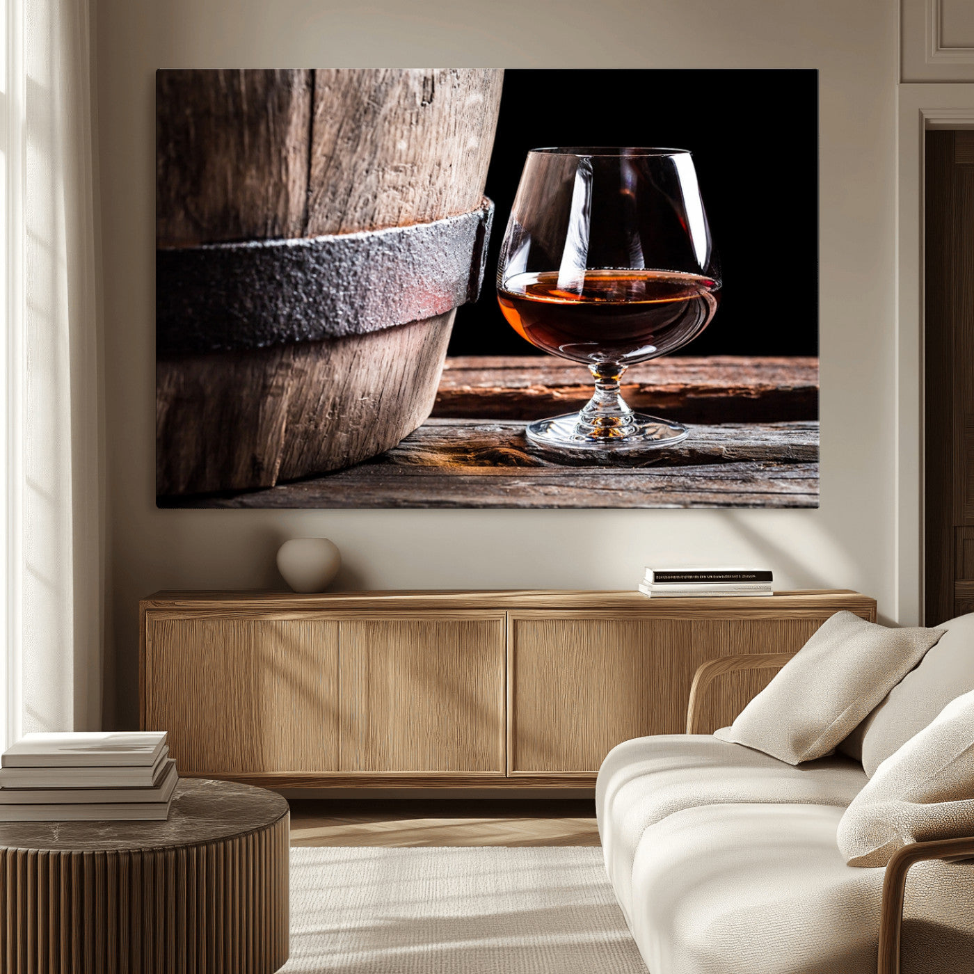 -Scots Whiskey Wall Art Canvas Print