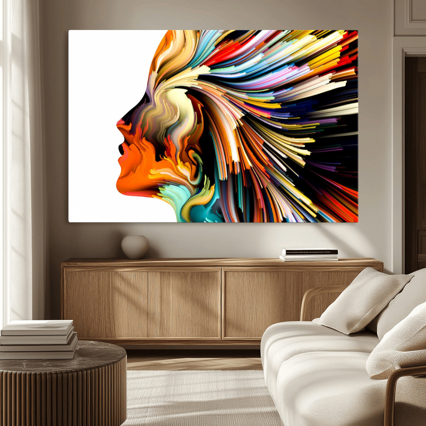 -Profile Colors Canvas Print
