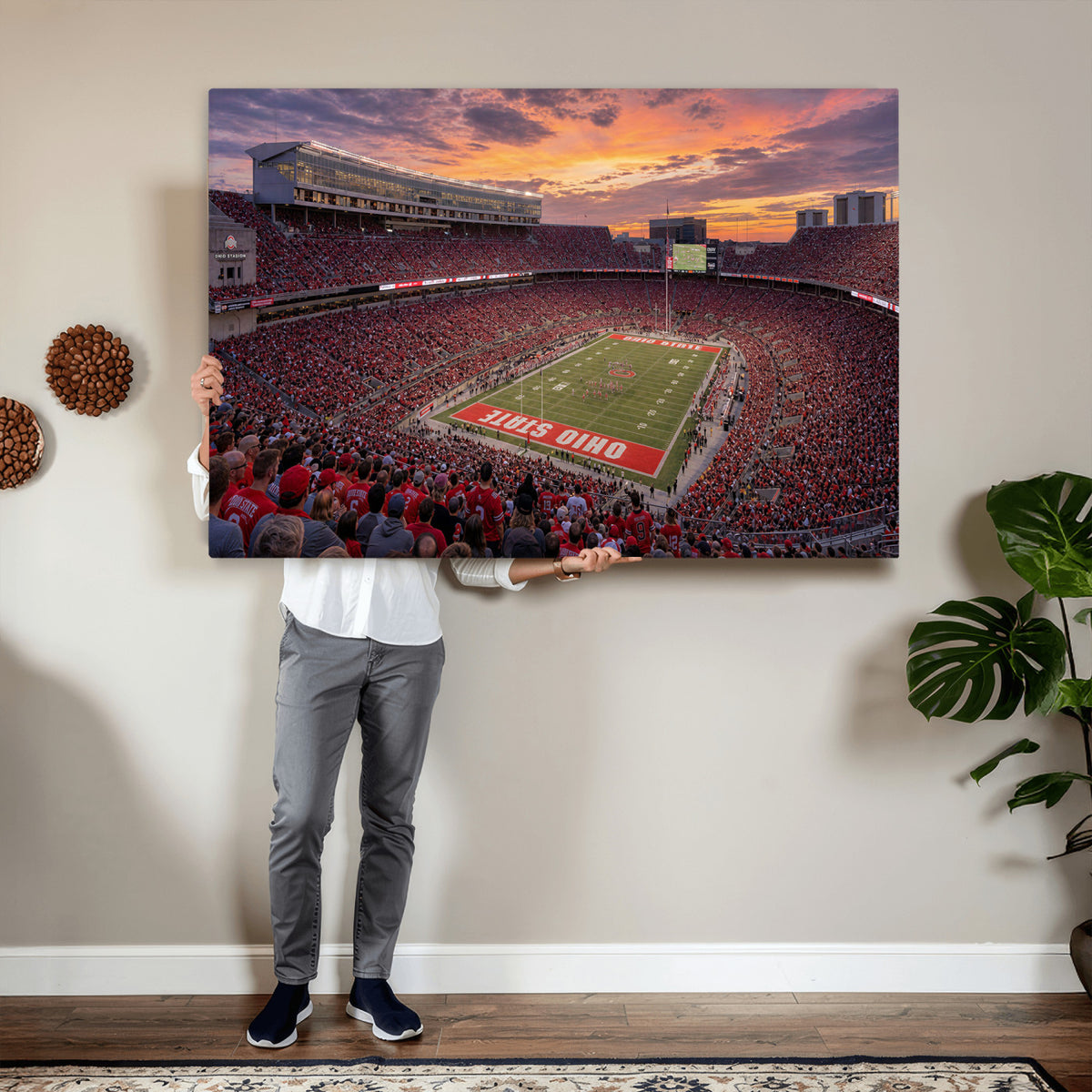 95137596-MGV-CV-36X24 - Stadium Wall Art Canvas Print