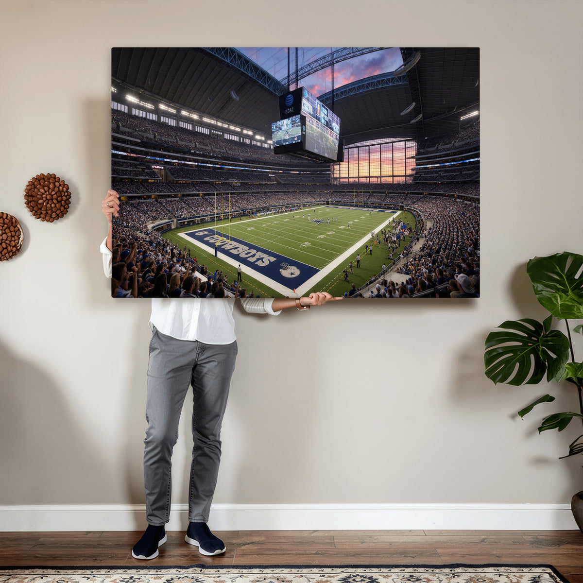 94095904-MGV-CV-36X24 - Stadium Wall Art Canvas Print