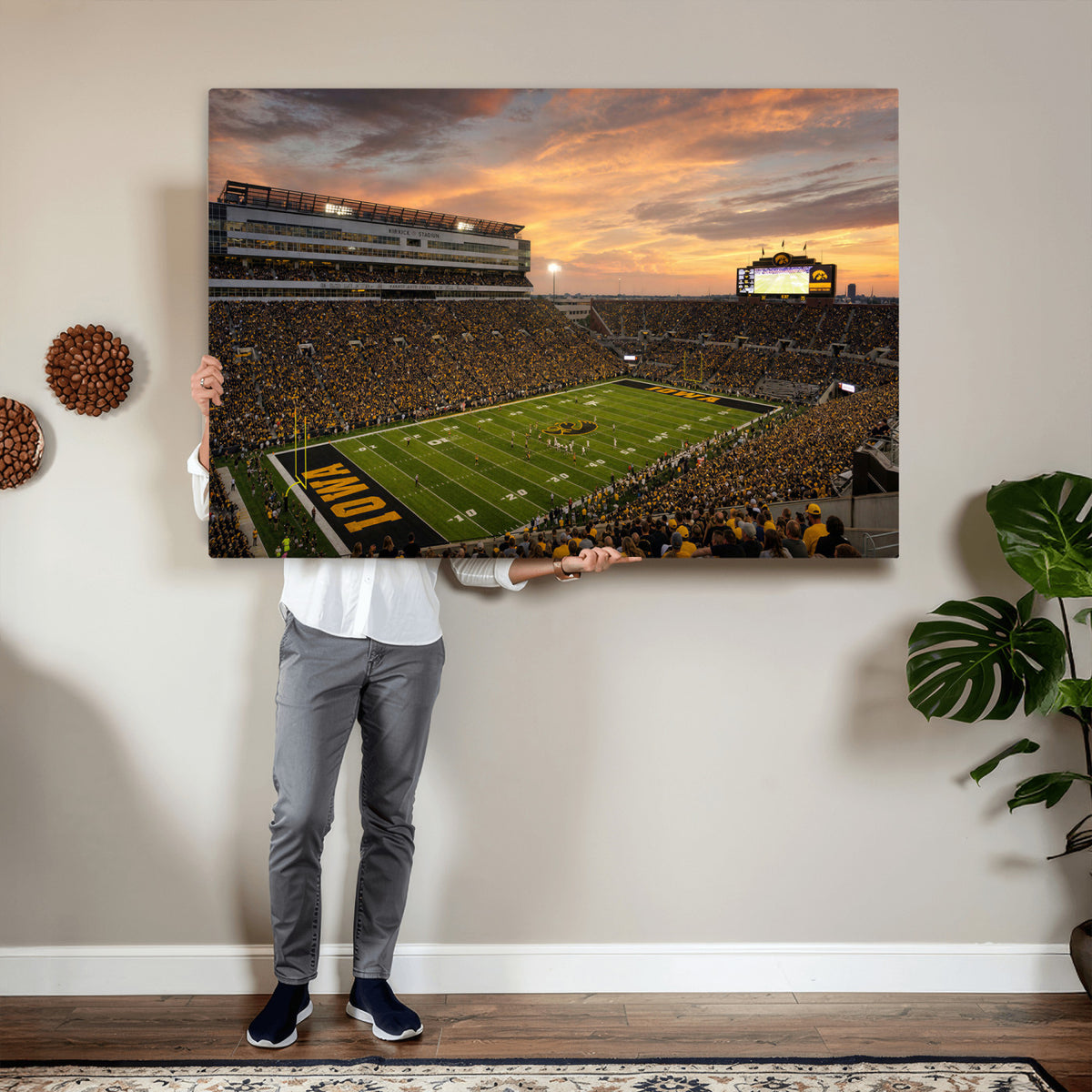 84993181-MGV-CV-36X24 - Stadium Wall Art Canvas Print